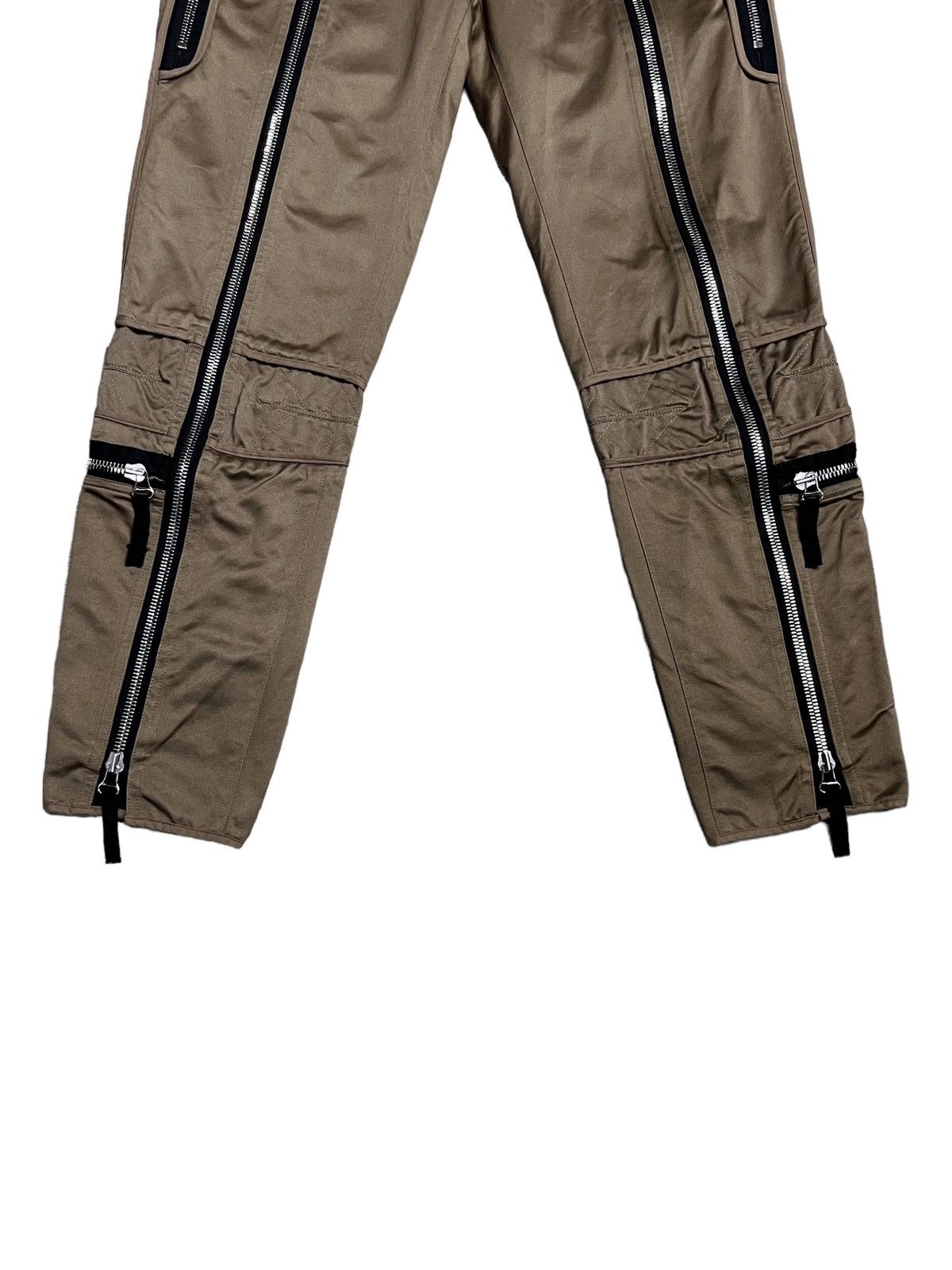 Dries Van Noten Dries Van Noten Multi-Zip Cotton Pants - Rare Archive Size US 28 / EU 44 - 13 Thumbnail