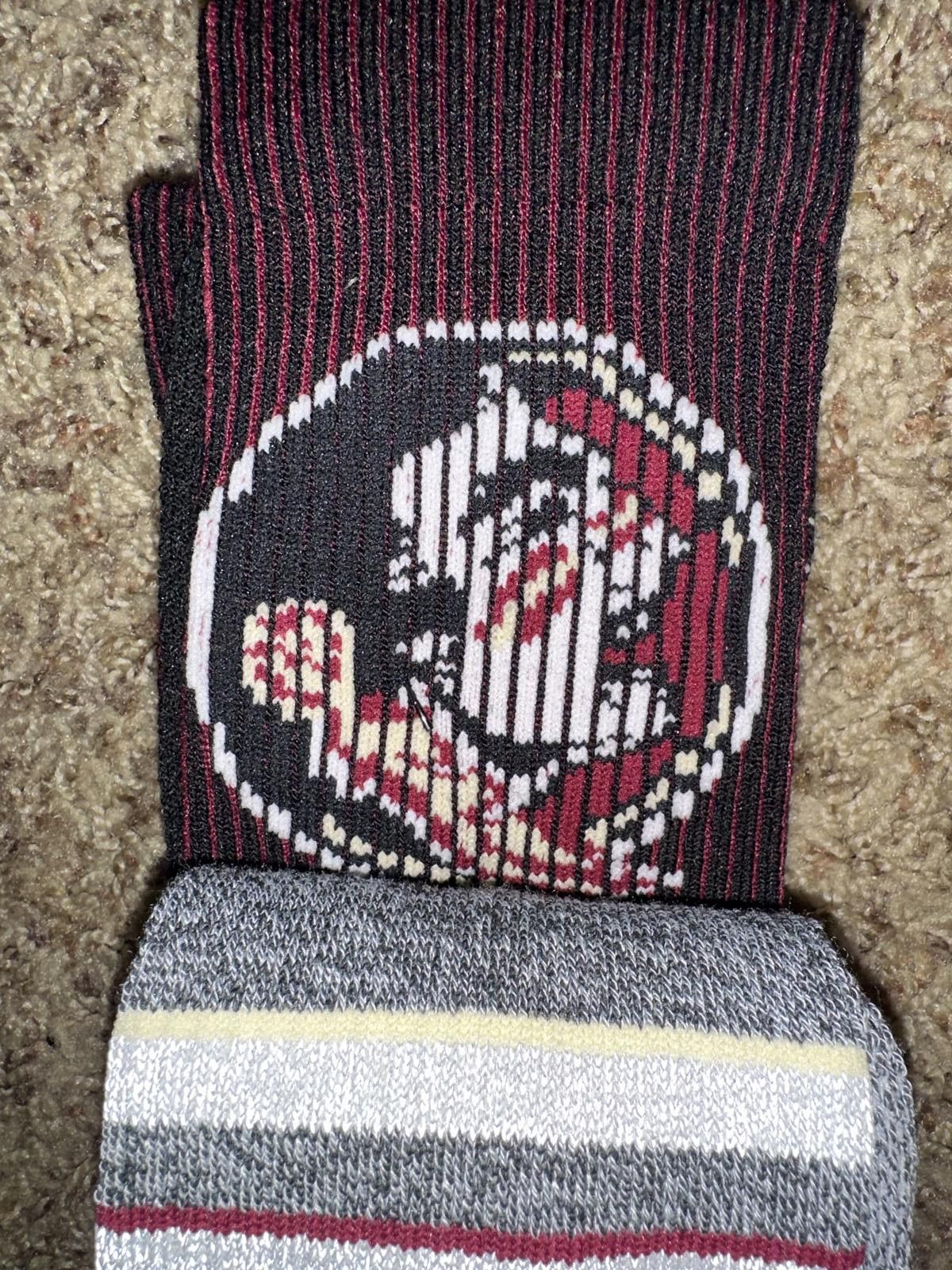Nike Nike Men's Florida State Seminoles Multiplier 2-Pair Crew Socks Size ONE SIZE - 7 Thumbnail