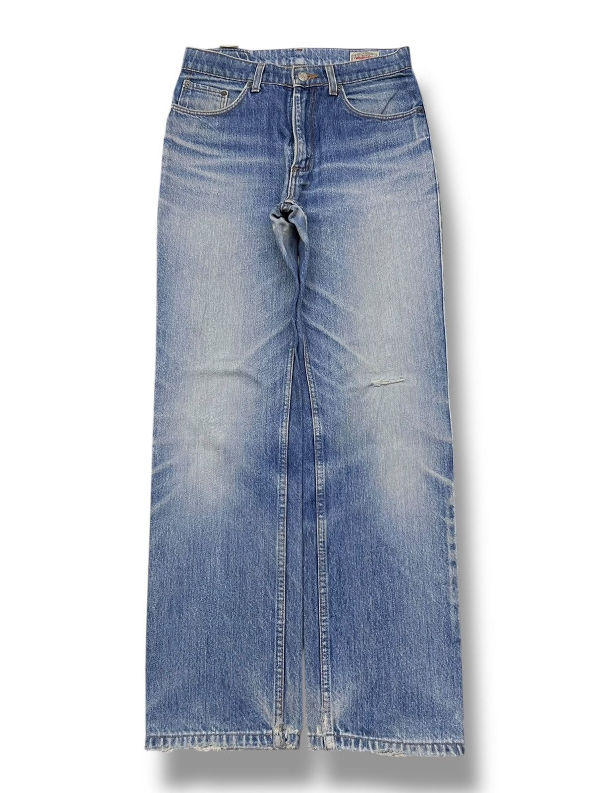 Wrangler Vintage Wrangler Red Tab Japan - Faded Wash Denim Size US 29 - 2 Thumbnail