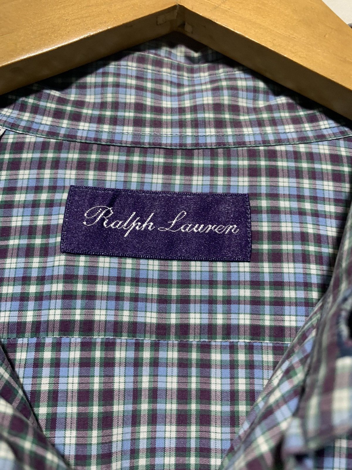 Ralph Lauren Purple Label Ralph lauren Purple Label checkered shirt Size US M / EU 48-50 / 2 - 9 Thumbnail