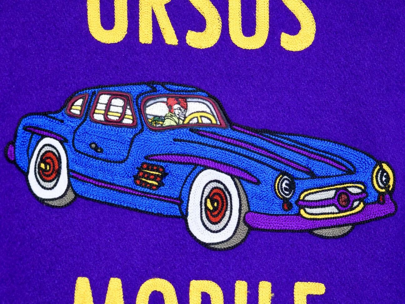 Bape Archive 2008 Ursus Mobile Mercedes 300SL Varsity Wool Jacket Size US M / EU 48-50 / 2 - 5 Thumbnail