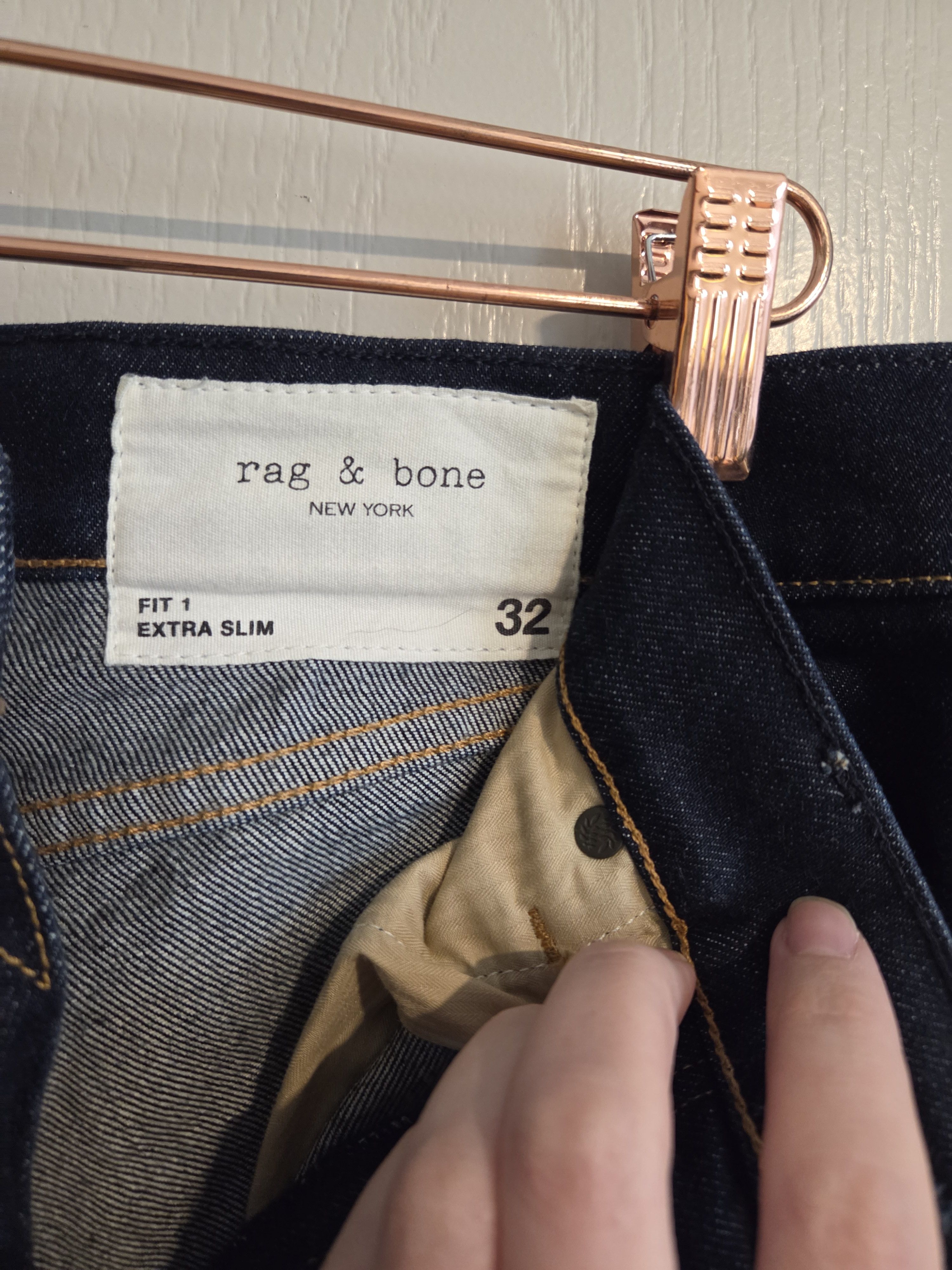 Rag & Bone Fit 1 Selvedge denim Size US 32 / EU 48 - 2 Thumbnail