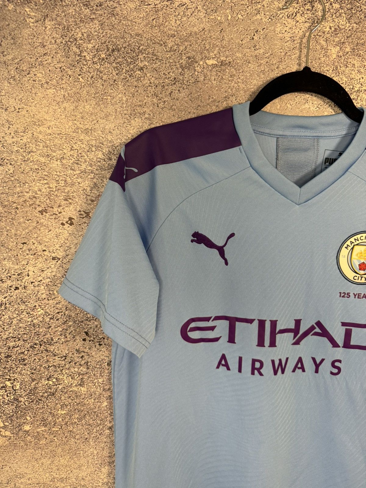 Puma × Vintage Vintage Manchester City 2019/20 Puma Jersey y2k blokcore Size US S / EU 44-46 / 1 - 2 Thumbnail