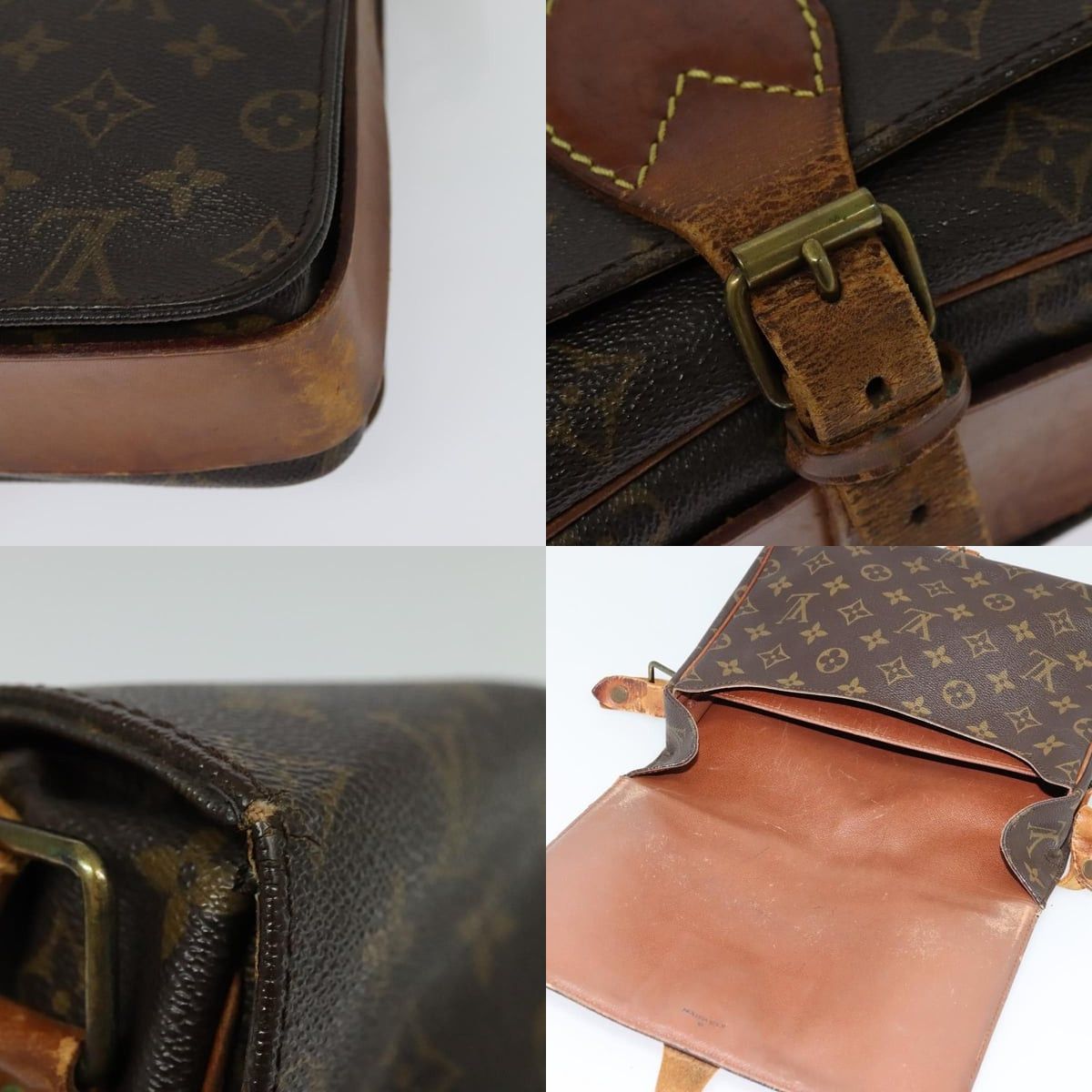 Louis Vuitton LOUIS VUITTON Monogram Cartouchiere GM Shoulder Bag M51252 Size ONE SIZE - 11 Thumbnail