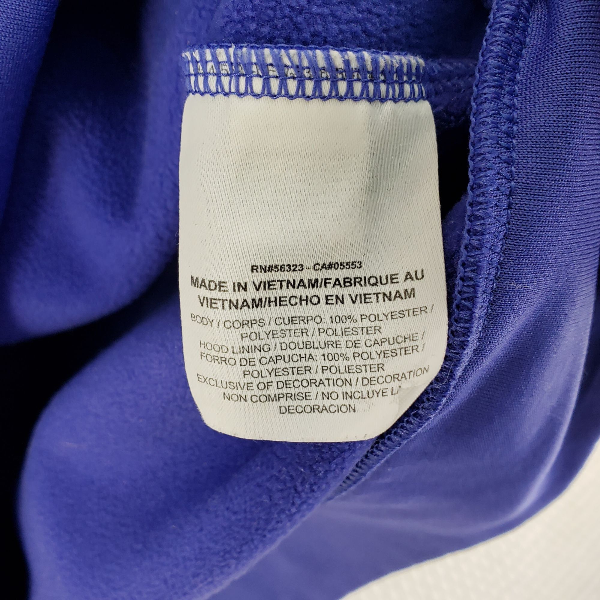 Nike Nike Mens Blue Hooded Sweatshirt Kangaroo Pocket Size M Size US M / EU 48-50 / 2 - 8 Thumbnail