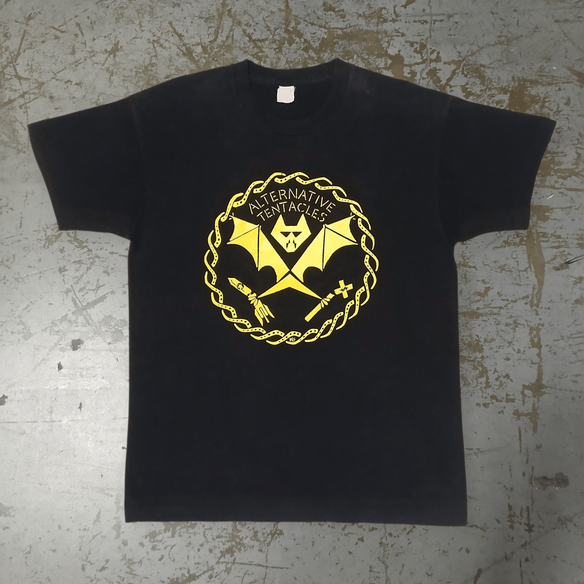 Dead Kennedys Vtg 80s Alternative Tentacles Tee L Faded Screen Stars Tag Size US L / EU 52-54 / 3 - 1 Thumbnail