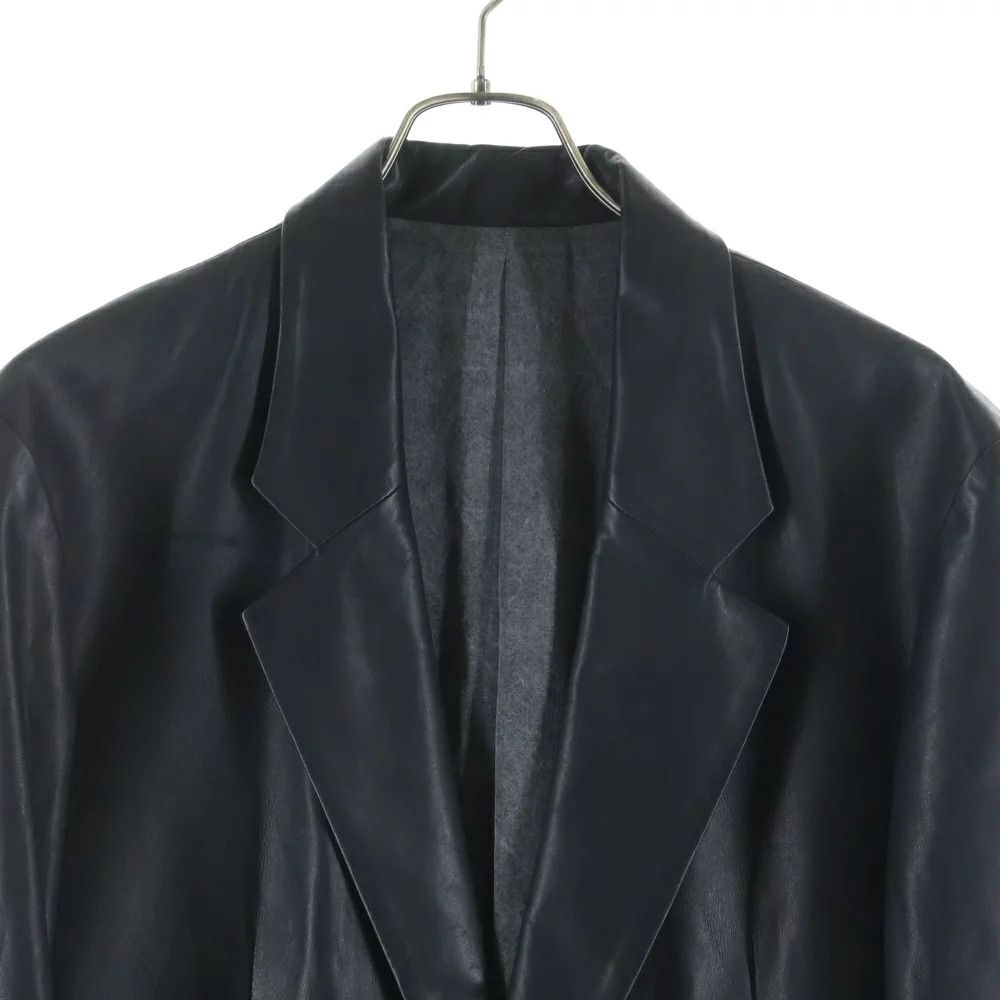 Yohji Yamamoto yohji yamamoto ×BACKRUSH LETHER TAILOLED JACKET Size US M / EU 48-50 / 2 - 3 Thumbnail