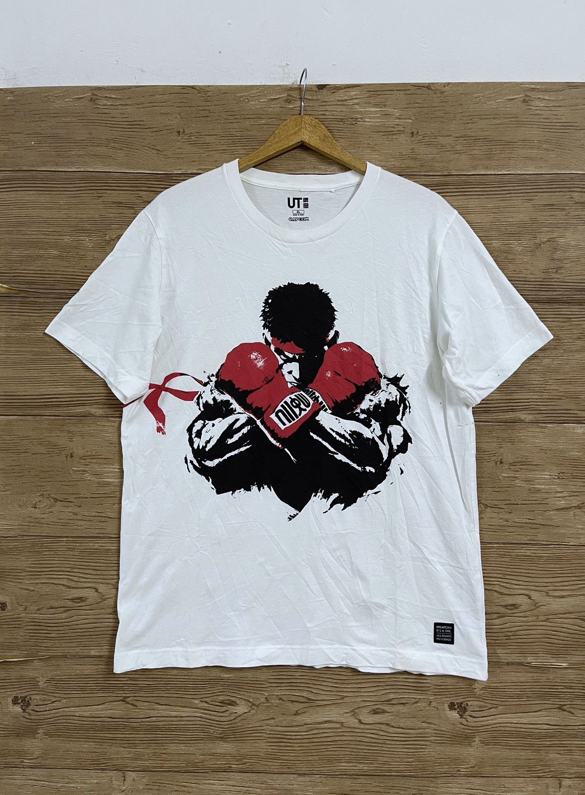 BAPE Capcom Street Fighter Ryu Tee Black Men's - US