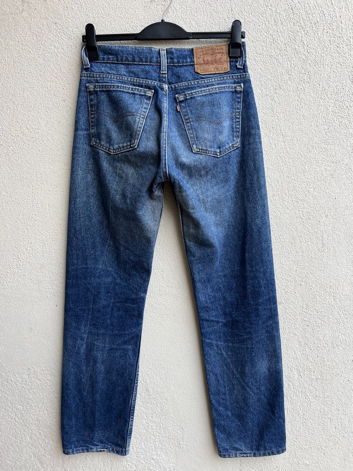 Levi's Vintage 90s Levi’s 505 Faded Blue Denim Jeans 30x31.5 Size US 30 / EU 46 - 15 Thumbnail