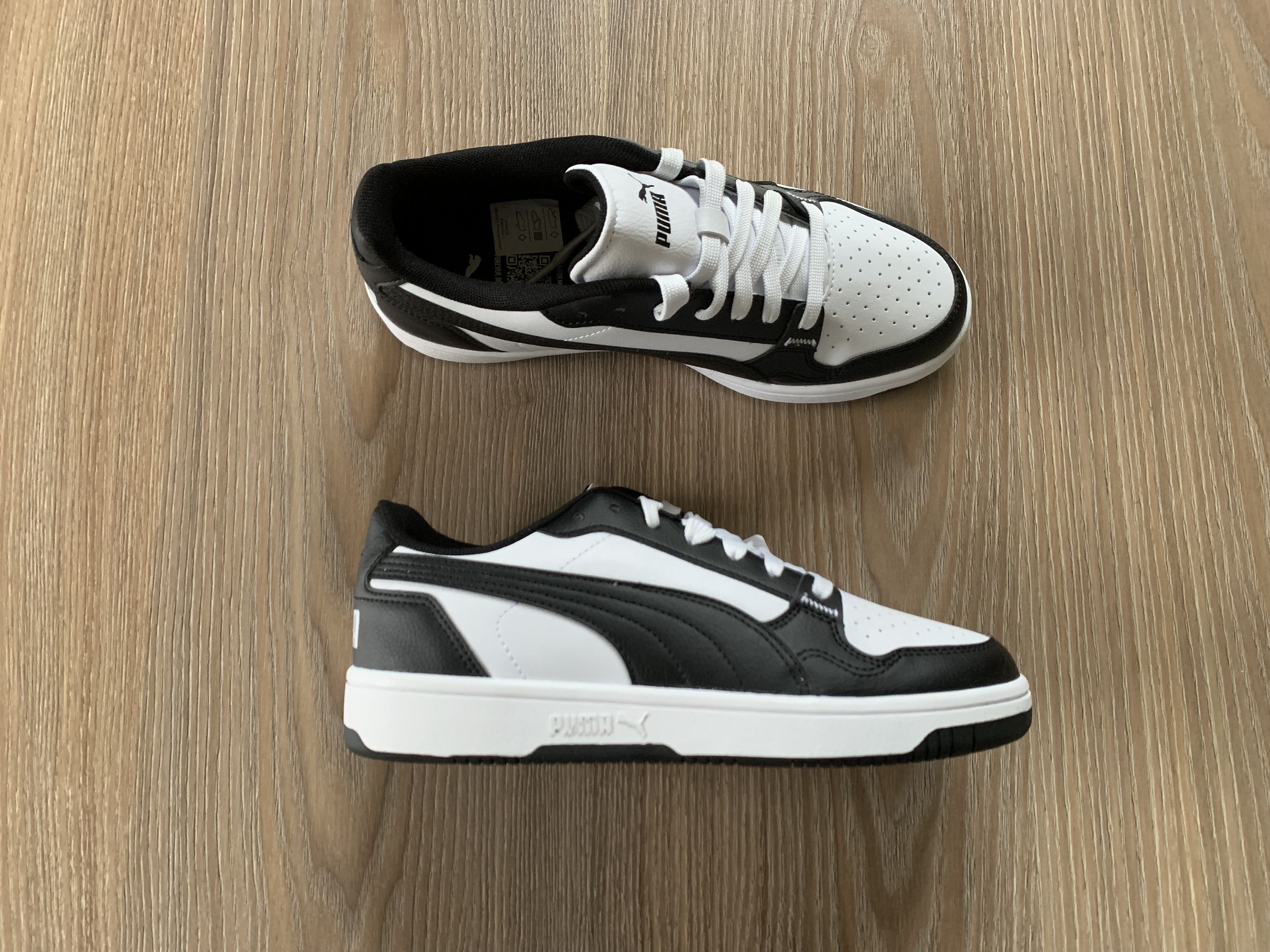 Puma Youth Junior Puma Reb-L Jr Black Sneakers Size US 5.5 / EU 38 - 2 Thumbnail