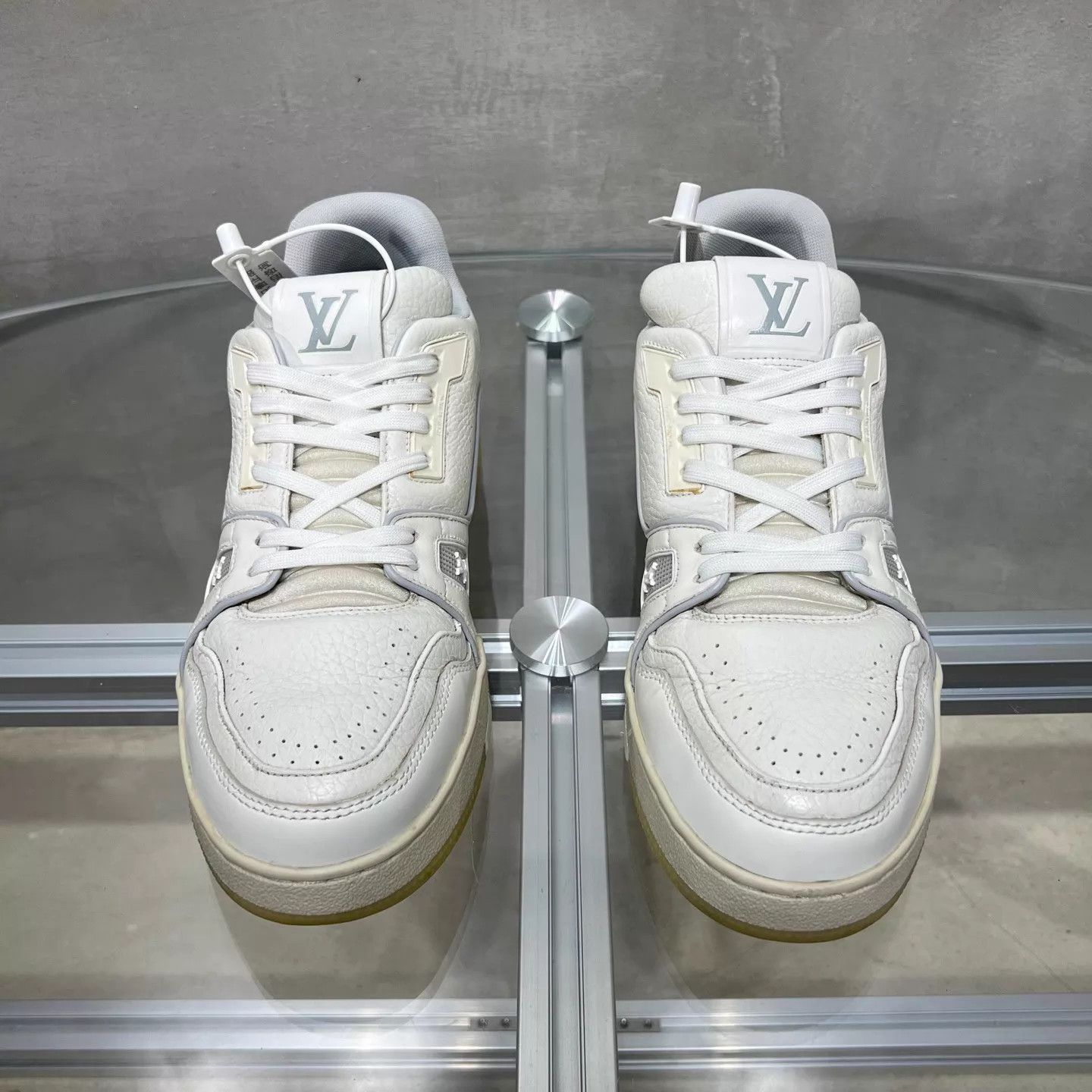 Louis Vuitton LV Trainer White Cement UK7.5 (41.5) Size US 8.5 / EU 41-42 - 1 Thumbnail
