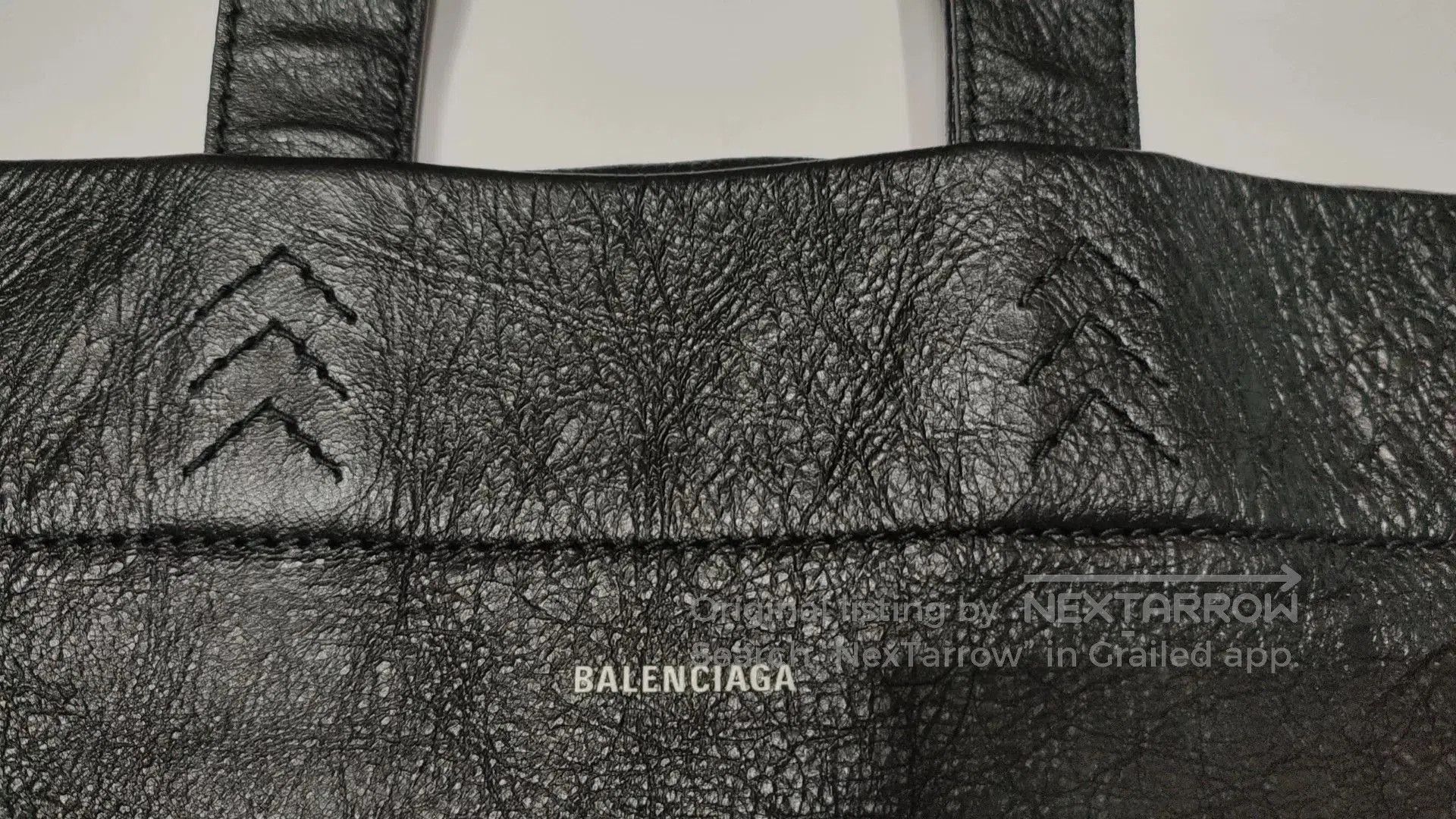 Balenciaga Balenciaga I Love Techno Leather Tote. Size ONE SIZE - 2 Thumbnail