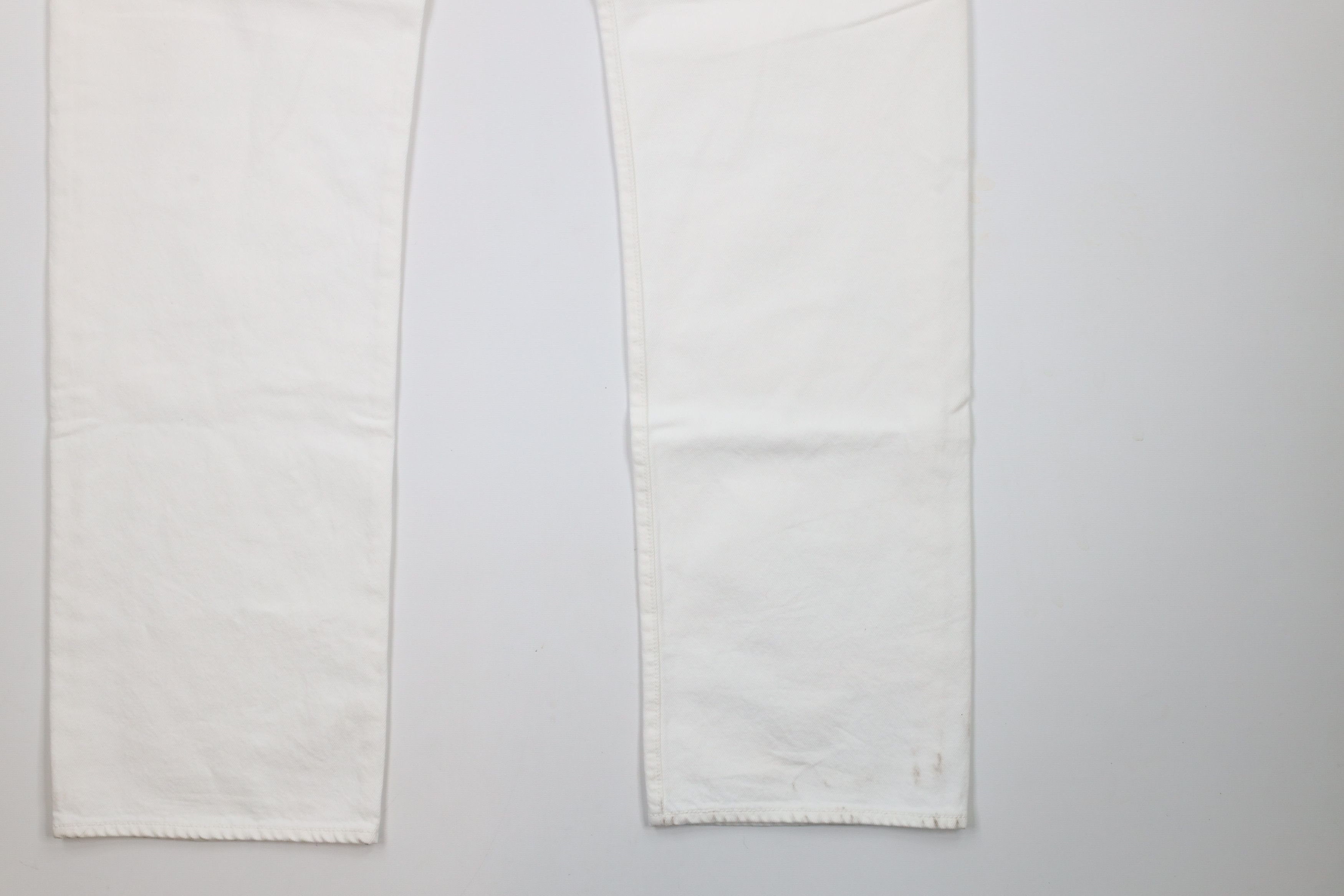 Levi's × Vintage Y2K Levis 501xx Fit Button Fly Denim Jeans White Cotton Size US 40 / EU 56 - 13 Thumbnail