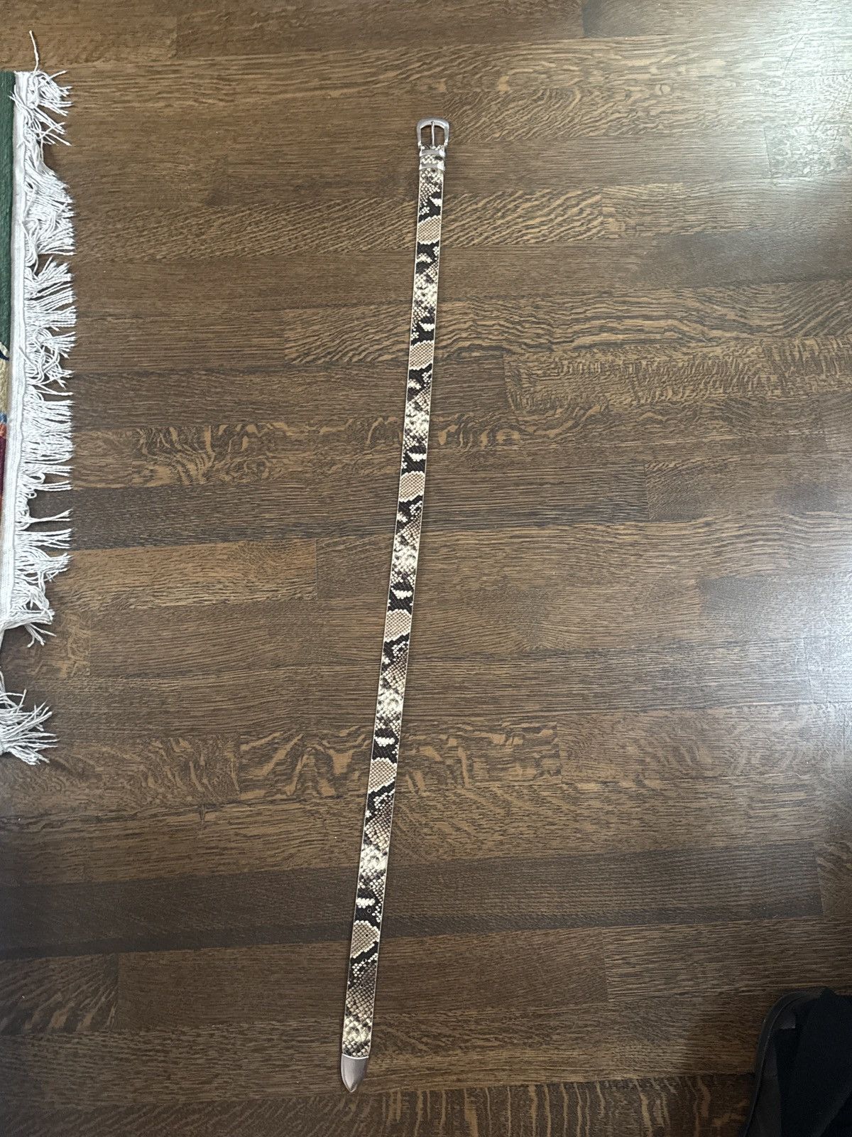 H&M H&M Atelier western snake skin belt Size 34 - 4 Thumbnail