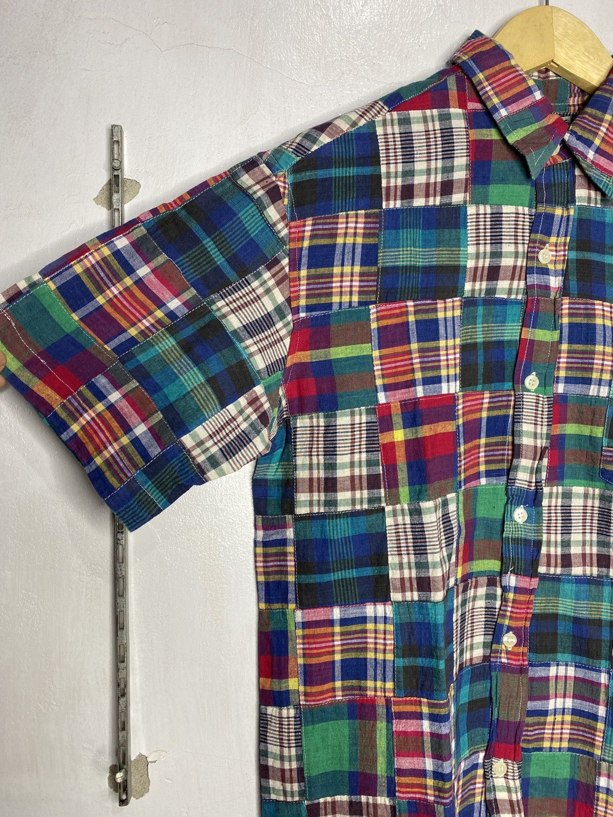 Comme des Garcons Homme Plus issey miyake patchwork shirt Size US M / EU 48-50 / 2 - 2 Thumbnail
