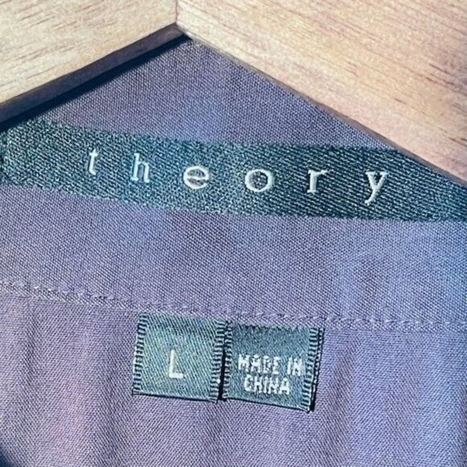 Theory Theory Patrick Men’s Long Sleeve Shirt Grey Large Size US L / EU 52-54 / 3 - 4 Thumbnail
