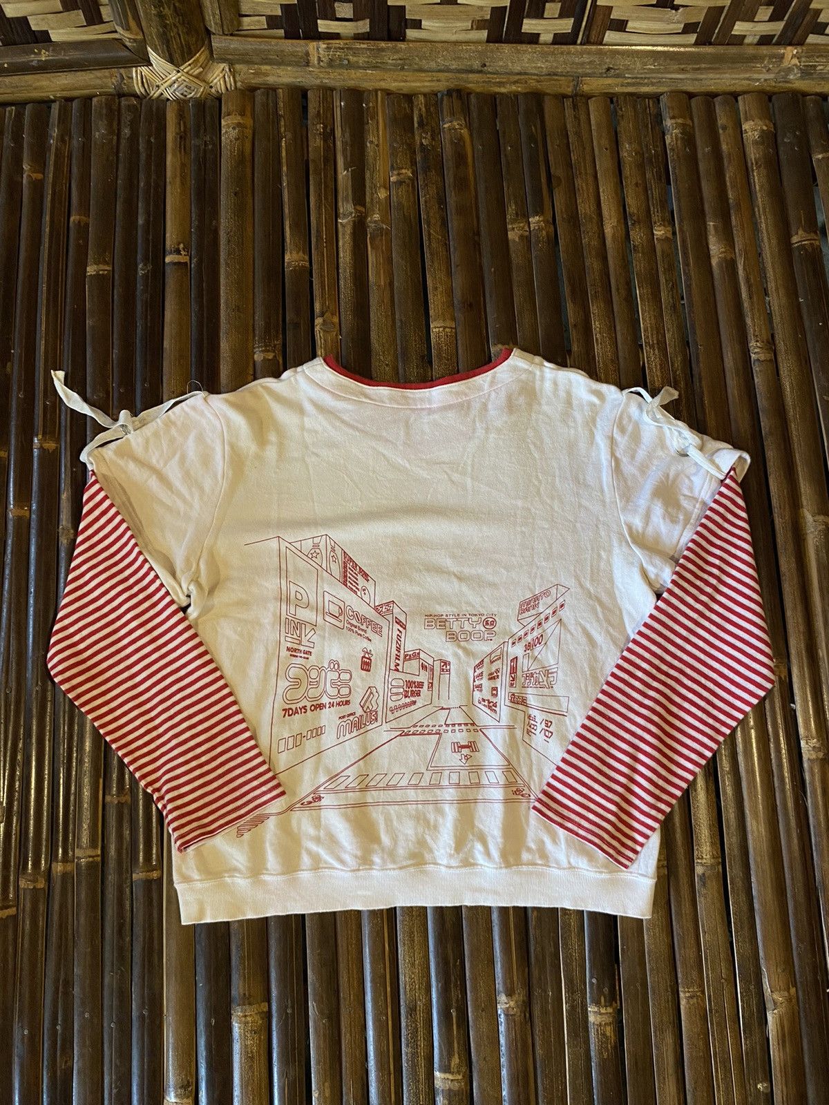 Cartoon Network VINTAGE BATTY BOOP LONG SLEEVE Size M / US 6-8 / IT 42-44 - 3 Thumbnail