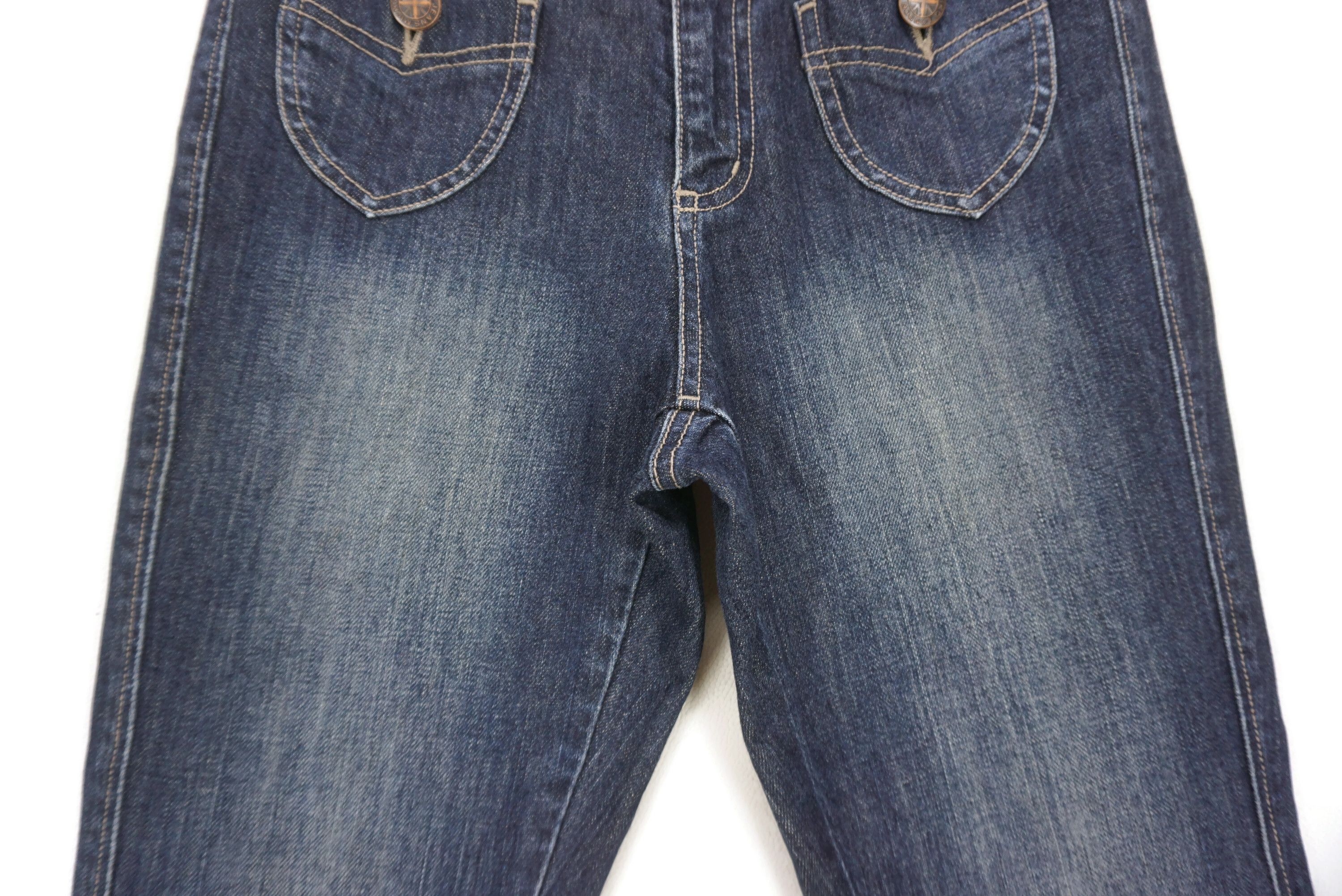 Japanese Brand Michiko London Jeans Size 25 fit W28xL28 Bootcut Denim Size 25" / US 0 / IT 36 - 5 Thumbnail