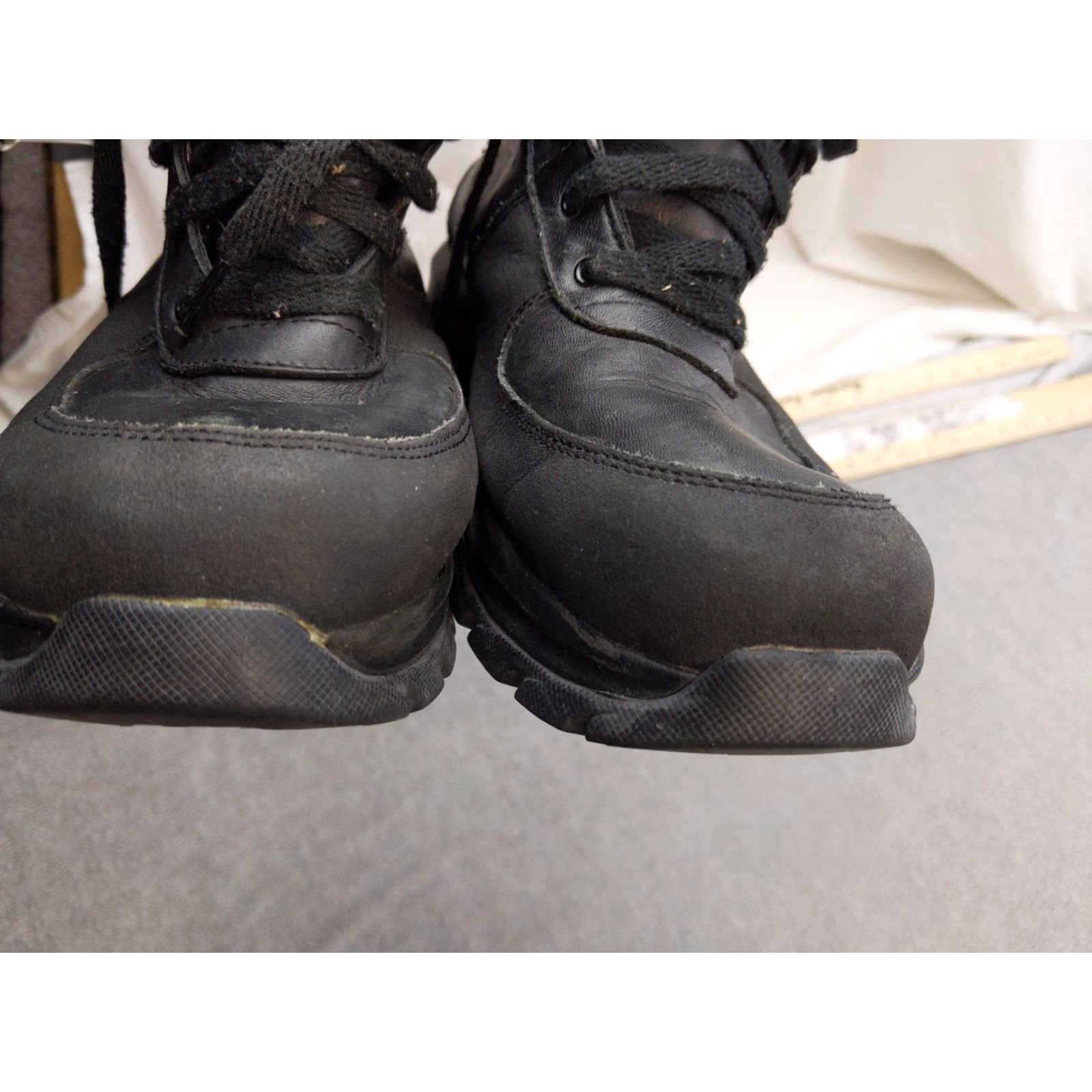Nike Nike ACG Combat Hiking Boots Mens 9 Black Leather Zoom All-Trac Boots 42.5 365970-090 Size US 9 / EU 42 - 3 Thumbnail