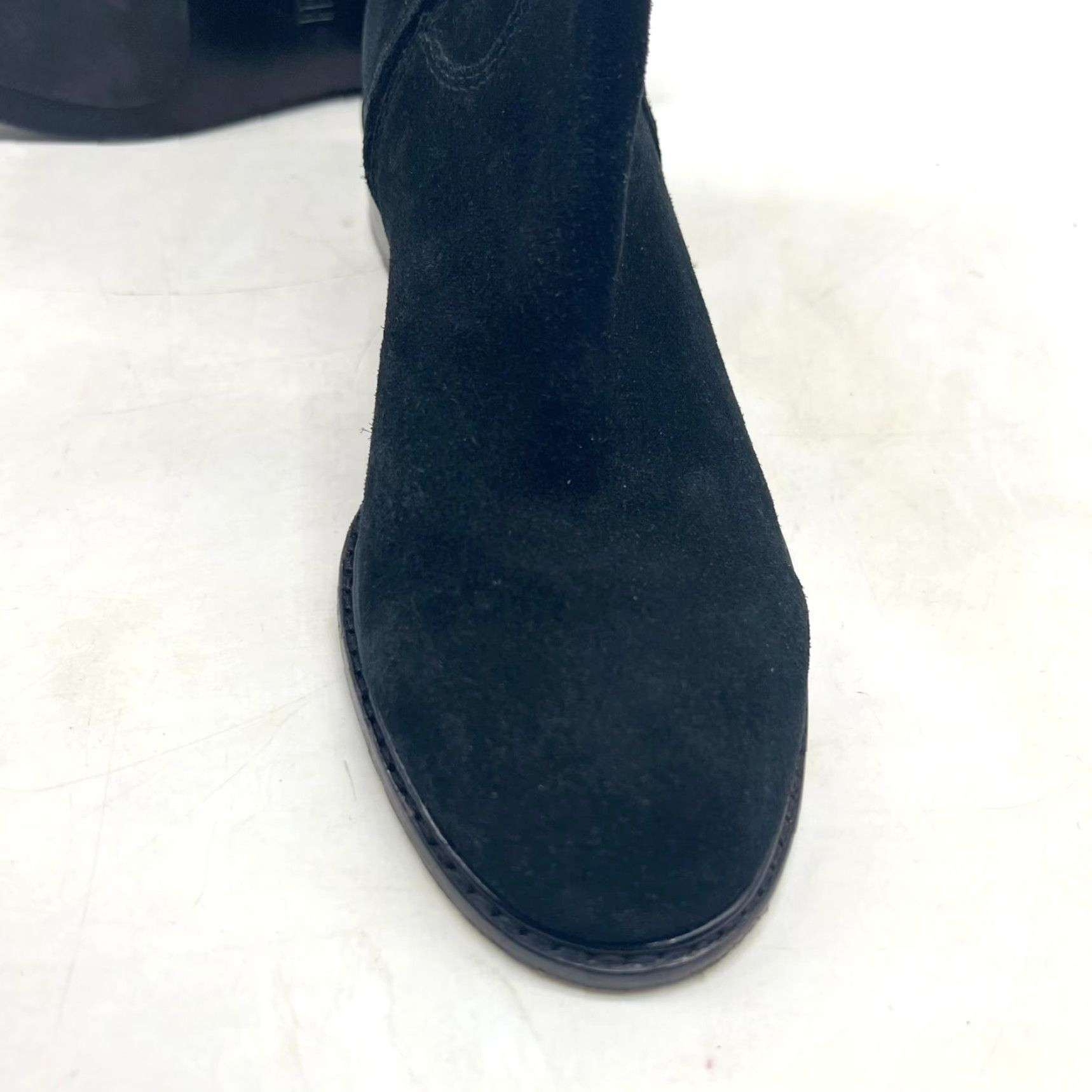 Frye FRYE Taylor Stretch Tall Boots Black Suede Womens Size 6 Bootie Size US 4 / IT 34 - 3 Thumbnail