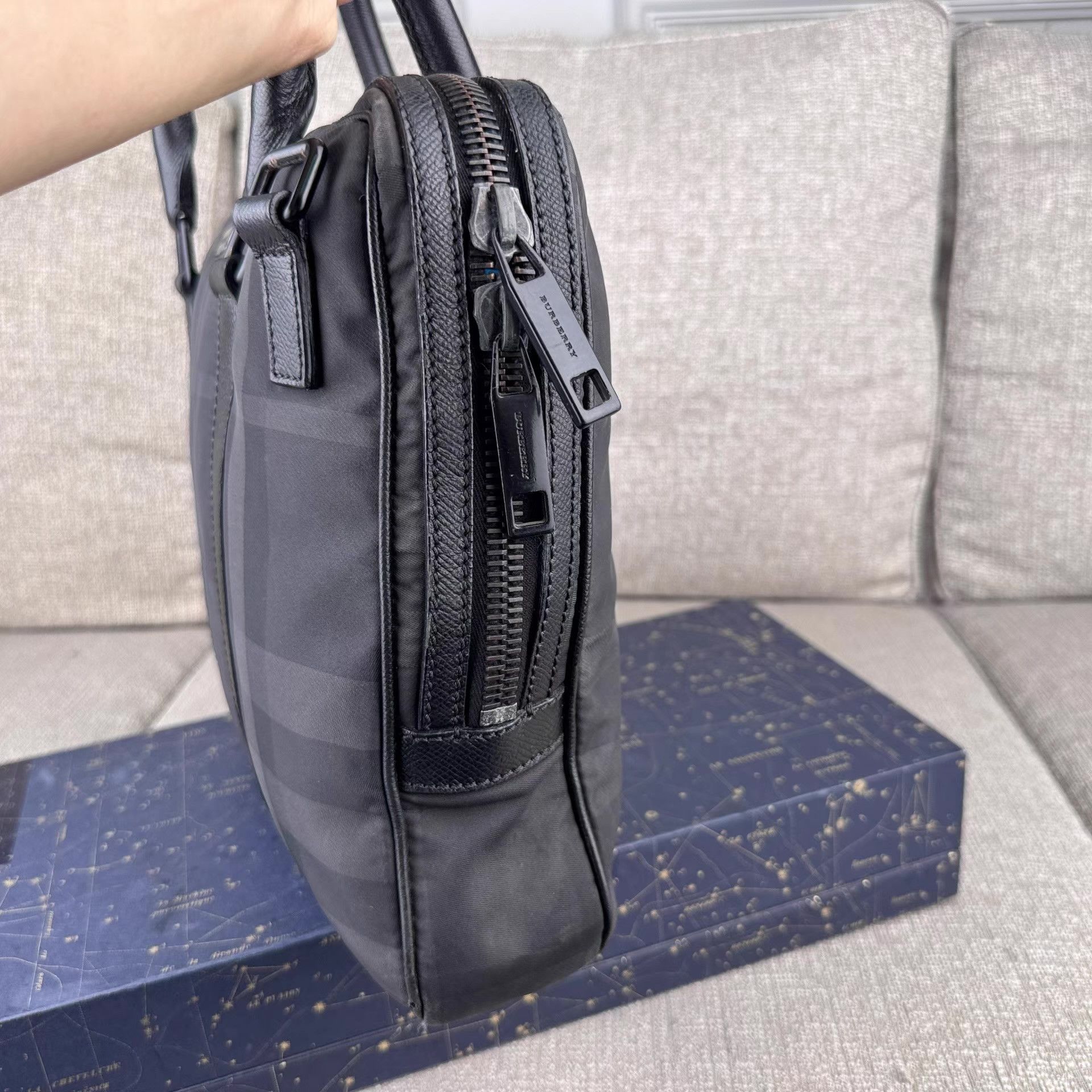 Burberry Burberry Vintage Check Backpack & Handbag Ｑ27 Size ONE SIZE - 4 Thumbnail