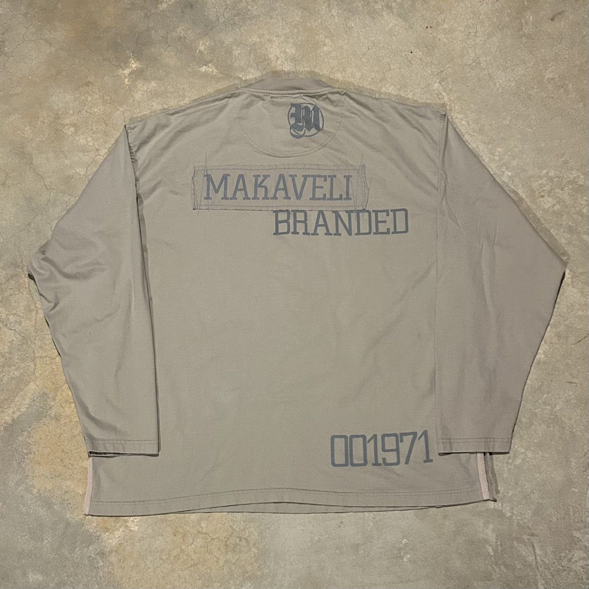 Makaveli × Rap Tees × Vintage Crazy Vintage Y2K Tupac Makaveli Branded Rap Longsleeve Tee Size US XXL / EU 58 / 5 - 6 Thumbnail