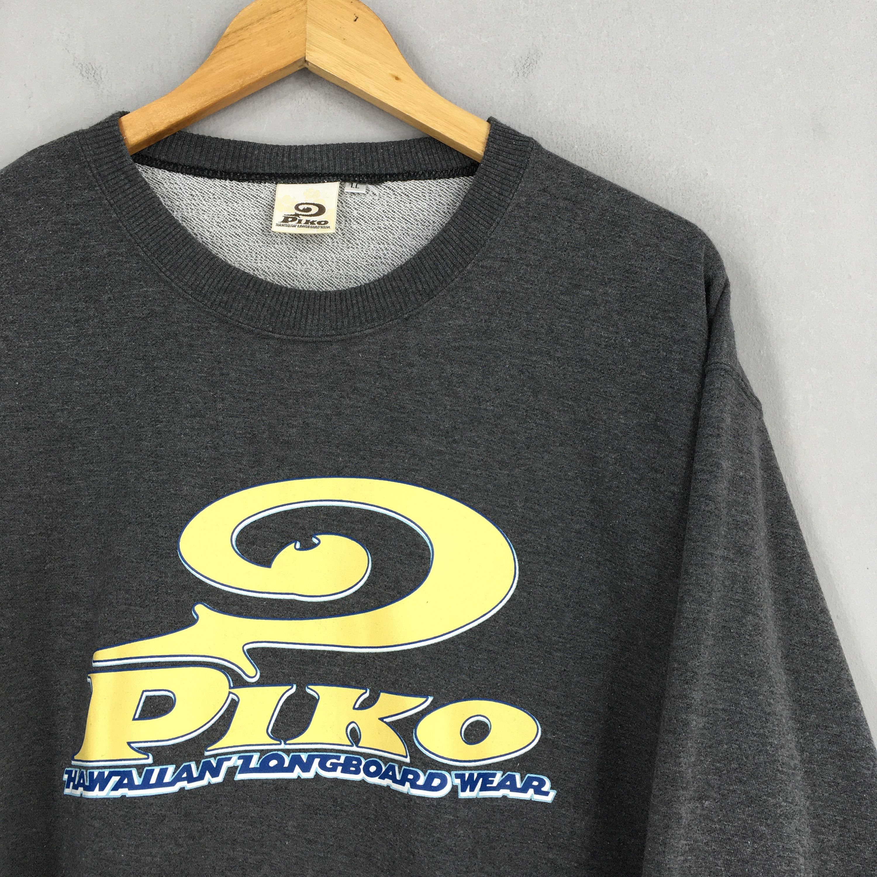 Other Vintage Piko Surf Gray Sweatshirt Medium Size US M / EU 48-50 / 2 - 2 Thumbnail