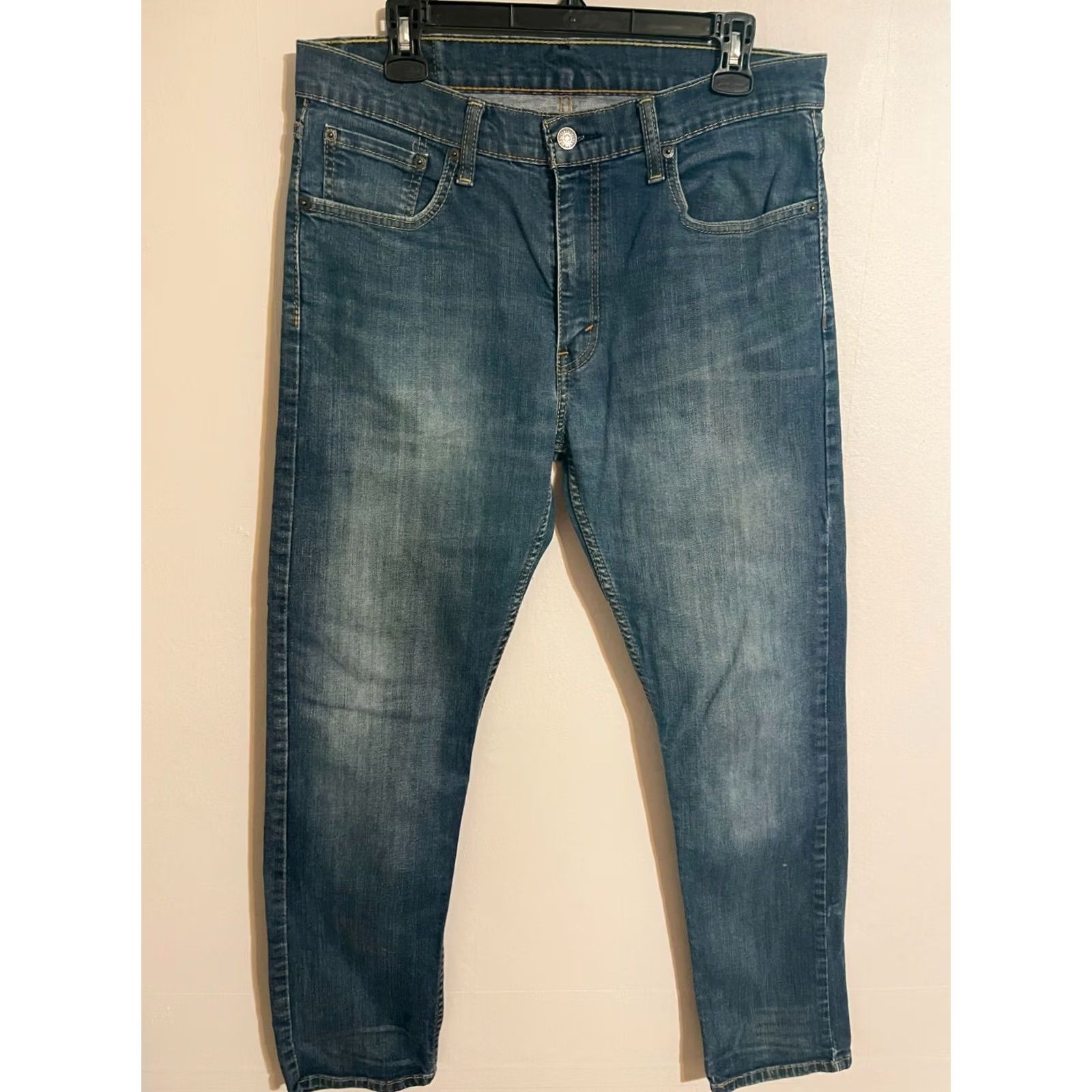 Levi's Levi's 511 Premium Jeans - Denim Cotton Stretch - Regular Fit - Men - 34x34 - Medium Wash - Blue - Zip - Pockets Size US 34 / EU 50 - 3 Thumbnail