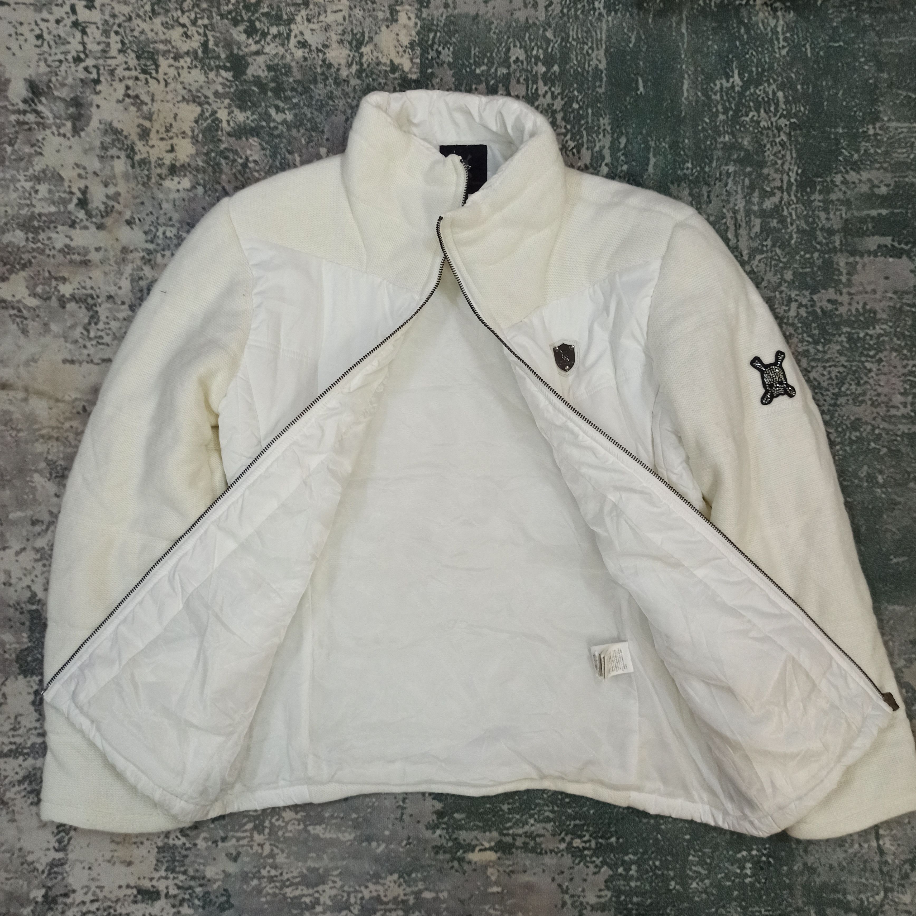Roen Rat Roen Padded Down Jacket Full White Size US L / EU 52-54 / 3 - 7 Thumbnail