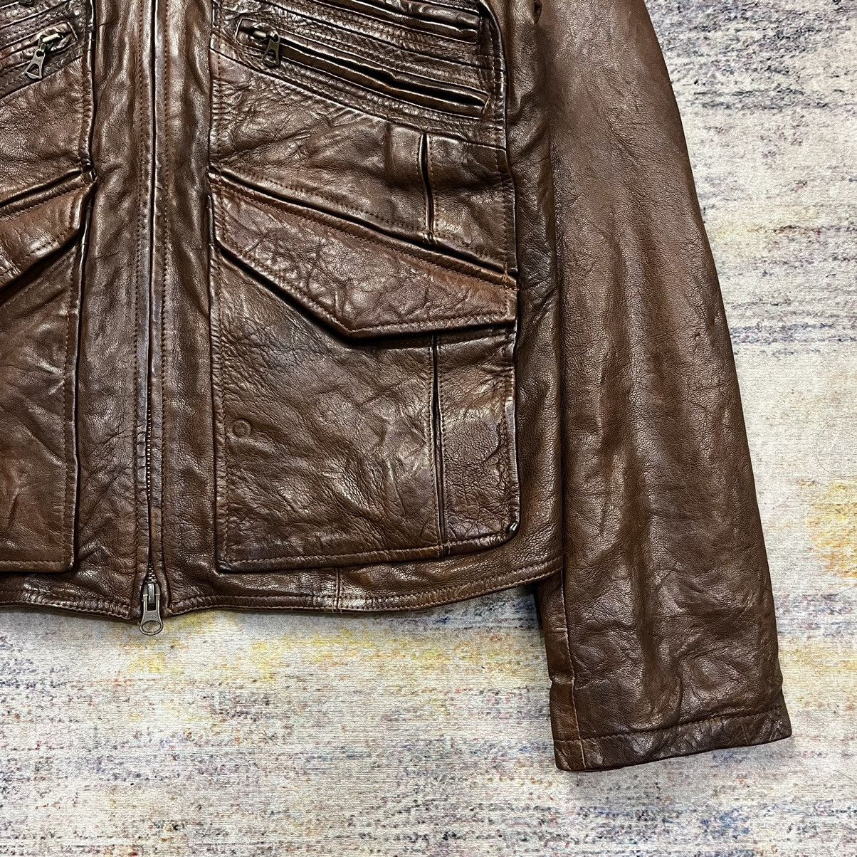 CABANE de ZUCCa Zucca multi pocket leather jacket Size US M / EU 48-50 / 2 - 4 Thumbnail