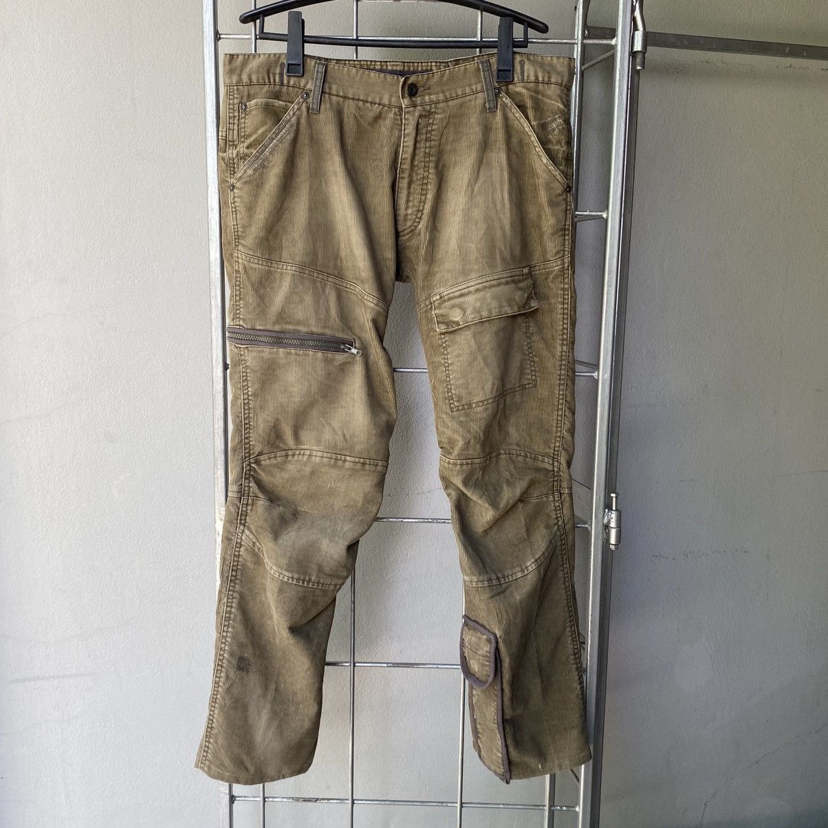 Designer G.star raw Vintage Utility Cargo Pants – Faded Olive Size US 38 / EU 54 - 1 Thumbnail