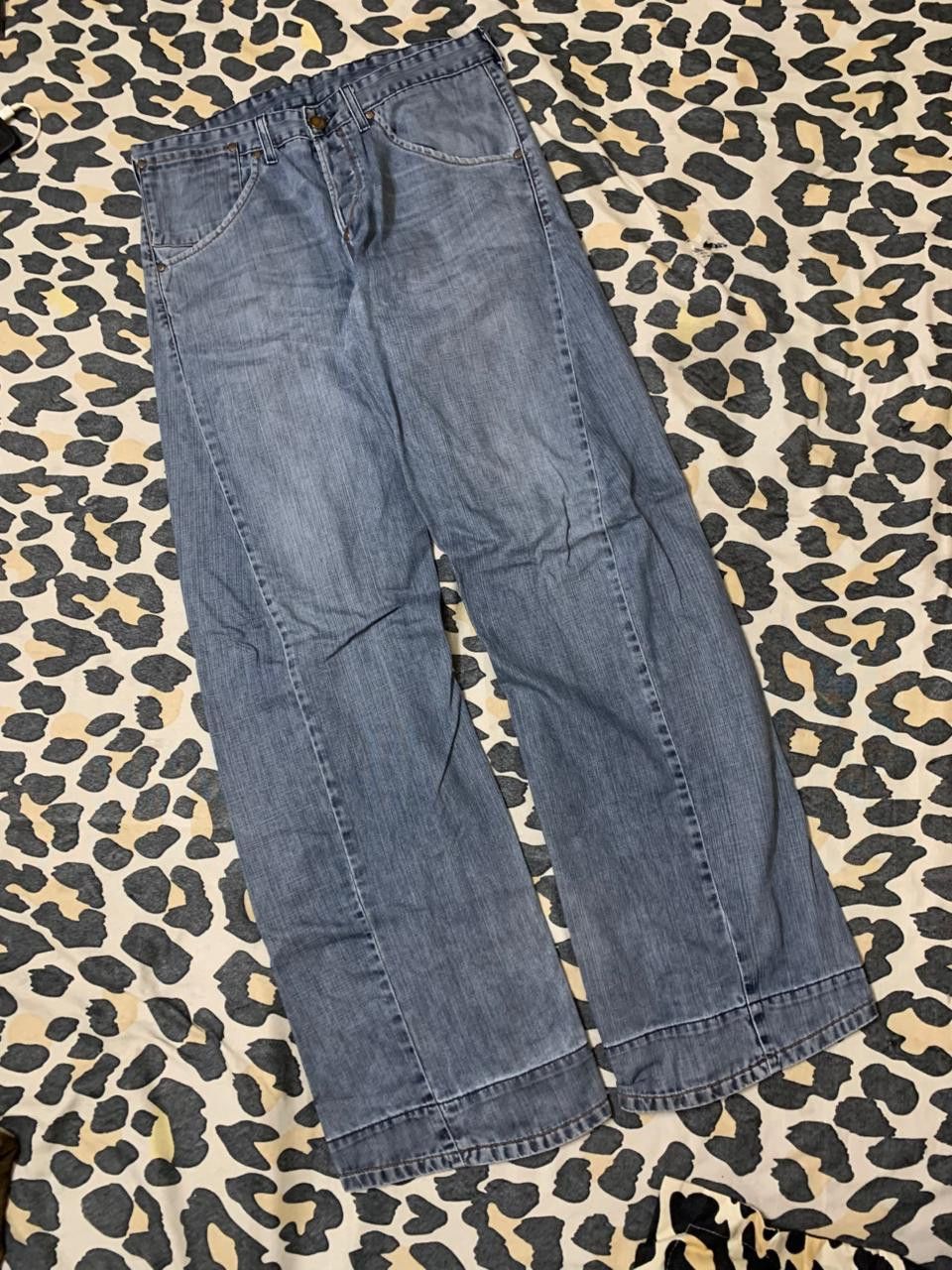 Engineered Garments vintage levis engineers pant buckle belt denim Size US 34 / EU 50 - 6 Thumbnail