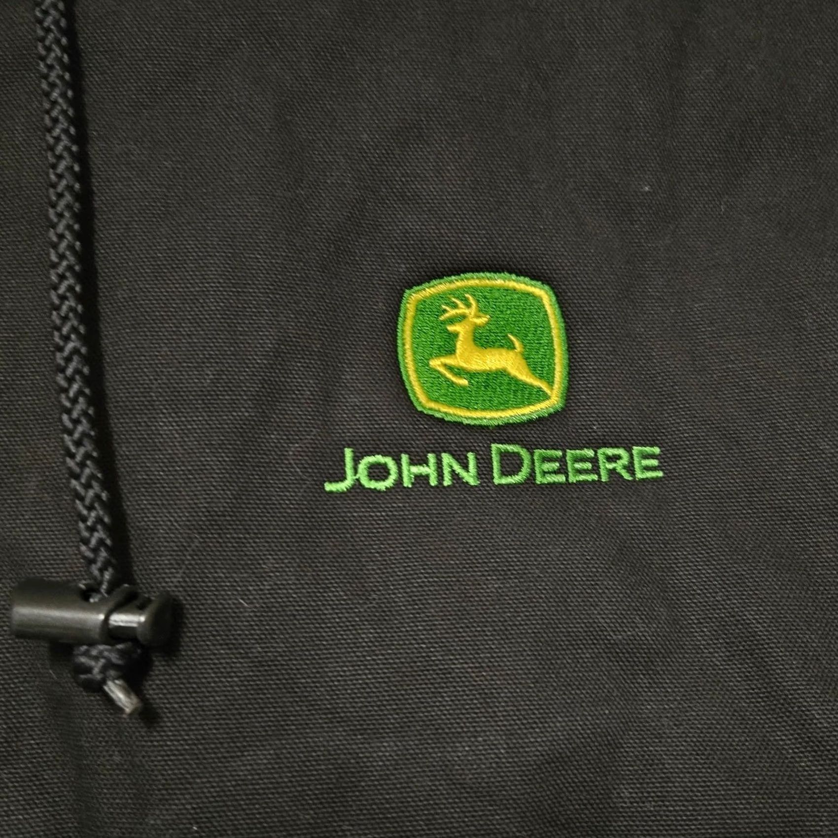 Walls VINTAGE John Deere Walls Workwear Insulated Duck Hooded Jacket Mens Large Black Size US L / EU 52-54 / 3 - 4 Thumbnail