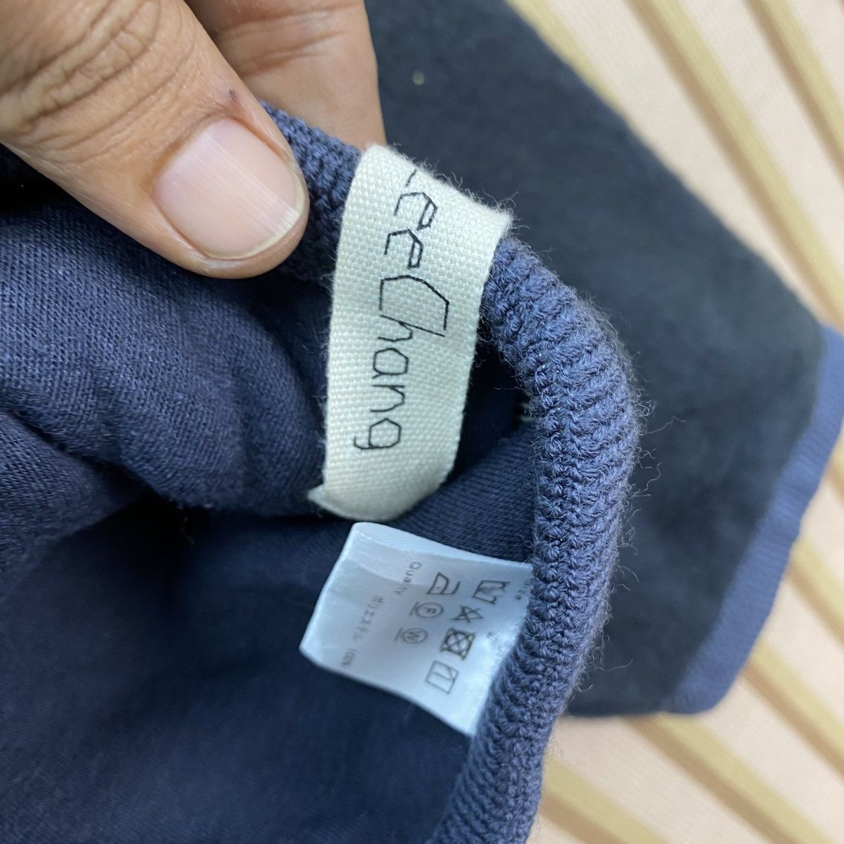 Alexander Lee Chang 🫶Alexander Lee chang Argyle Fleece Cardigan Style Pachtwork Size US L / EU 52-54 / 3 - 4 Thumbnail