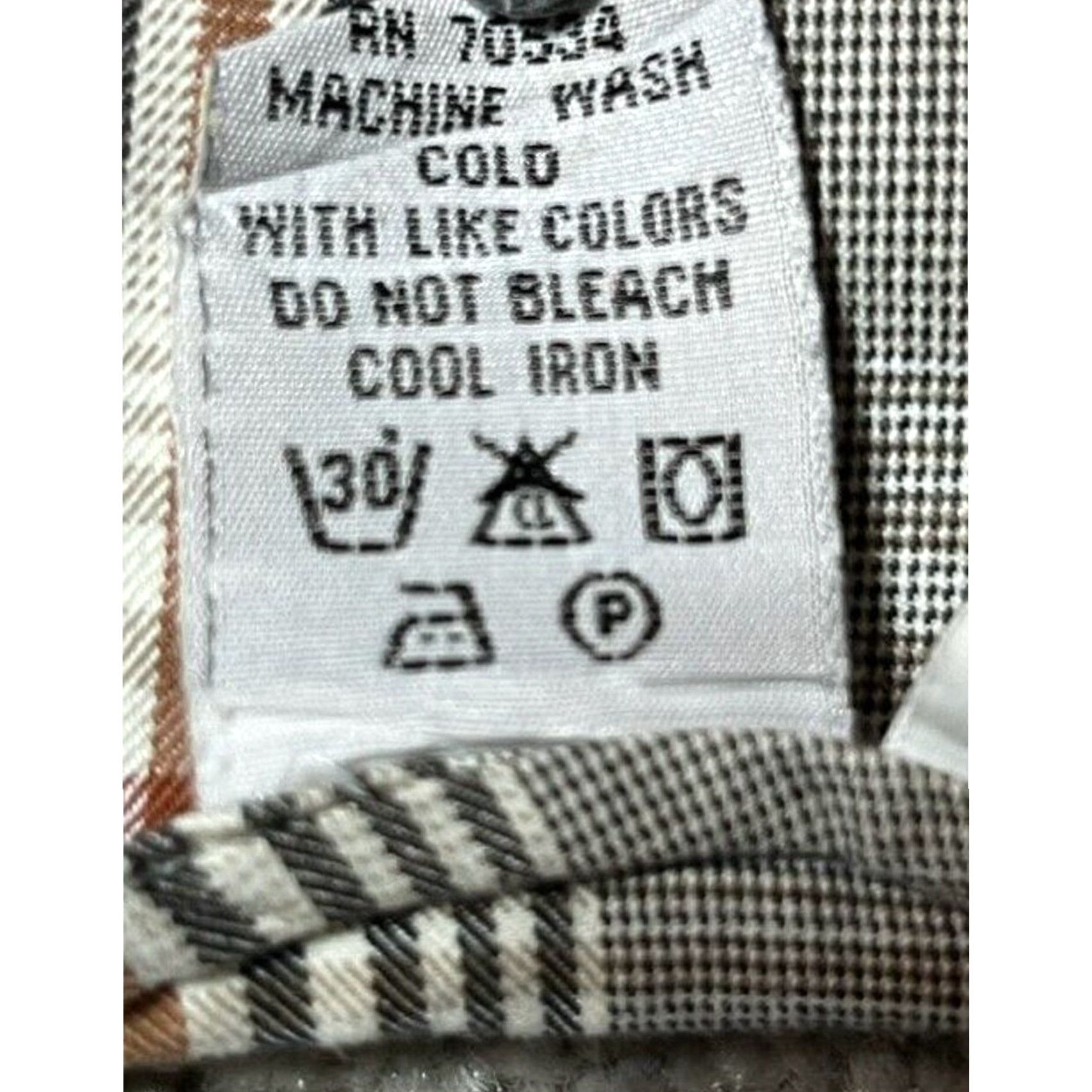 Orvis VINTAGE Orvis Button-Down Shirt L Plaid Classic Timeless Preppy Heritage Shirt Mens Long Sleeve Cotton Gray Size US L / EU 52-54 / 3 - 5 Thumbnail