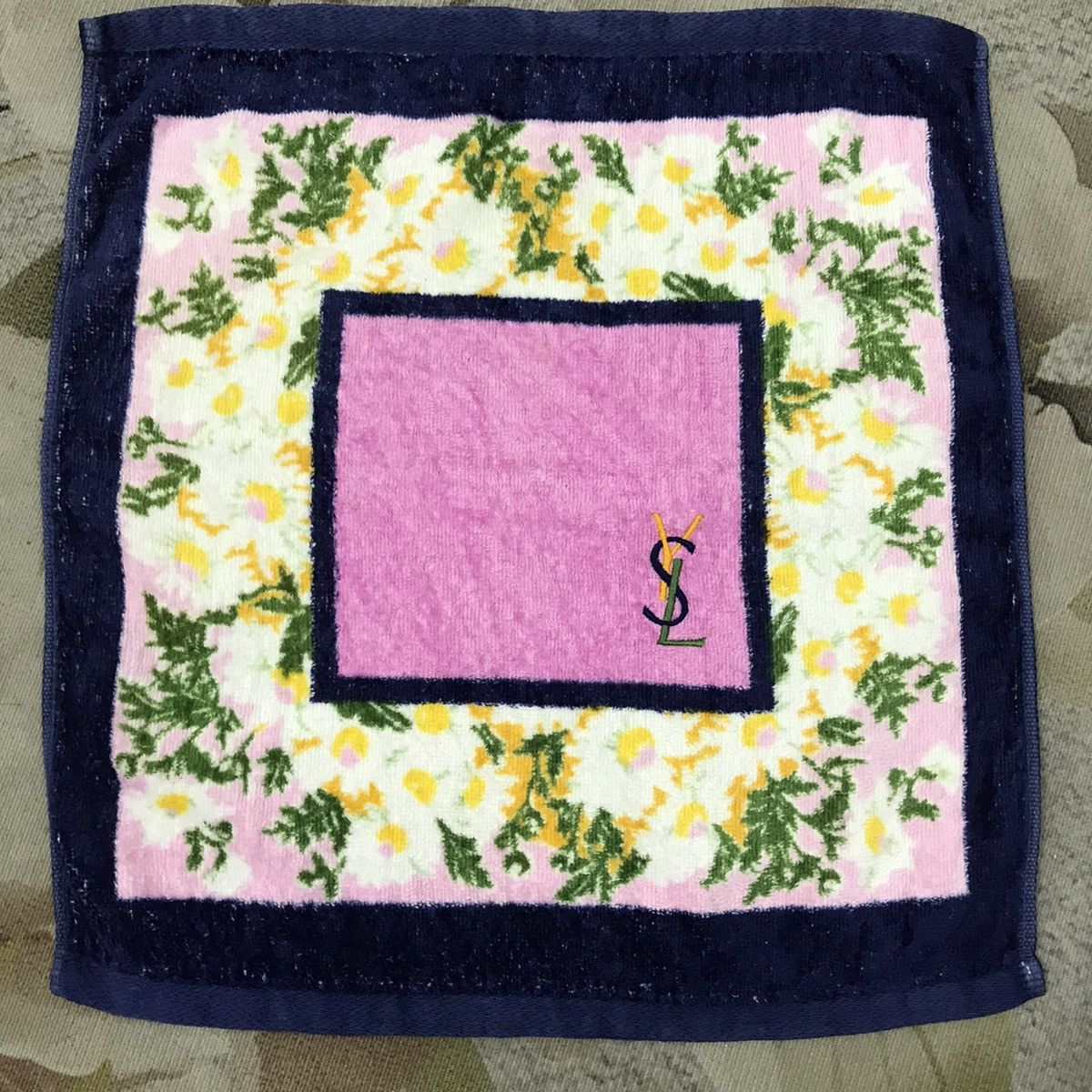 Yves Saint Laurent Vtg Yves Saint Lauren YSL mini towel handkerchief Japan Size ONE SIZE - 7 Thumbnail