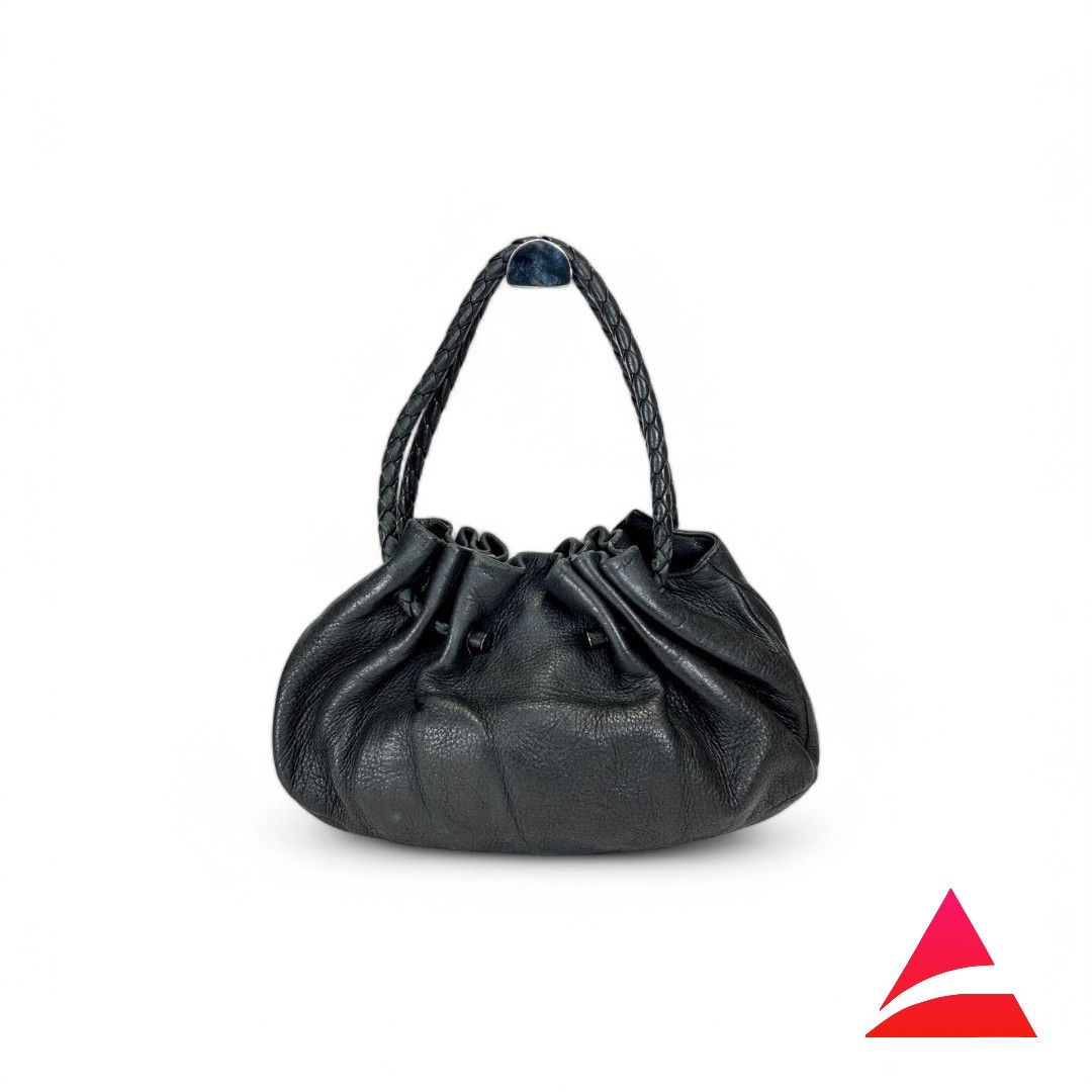 Bottega Veneta Bottega Veneta - Drawstring Intrecciato Vintage Calf Leather Size ONE SIZE - 1 Thumbnail