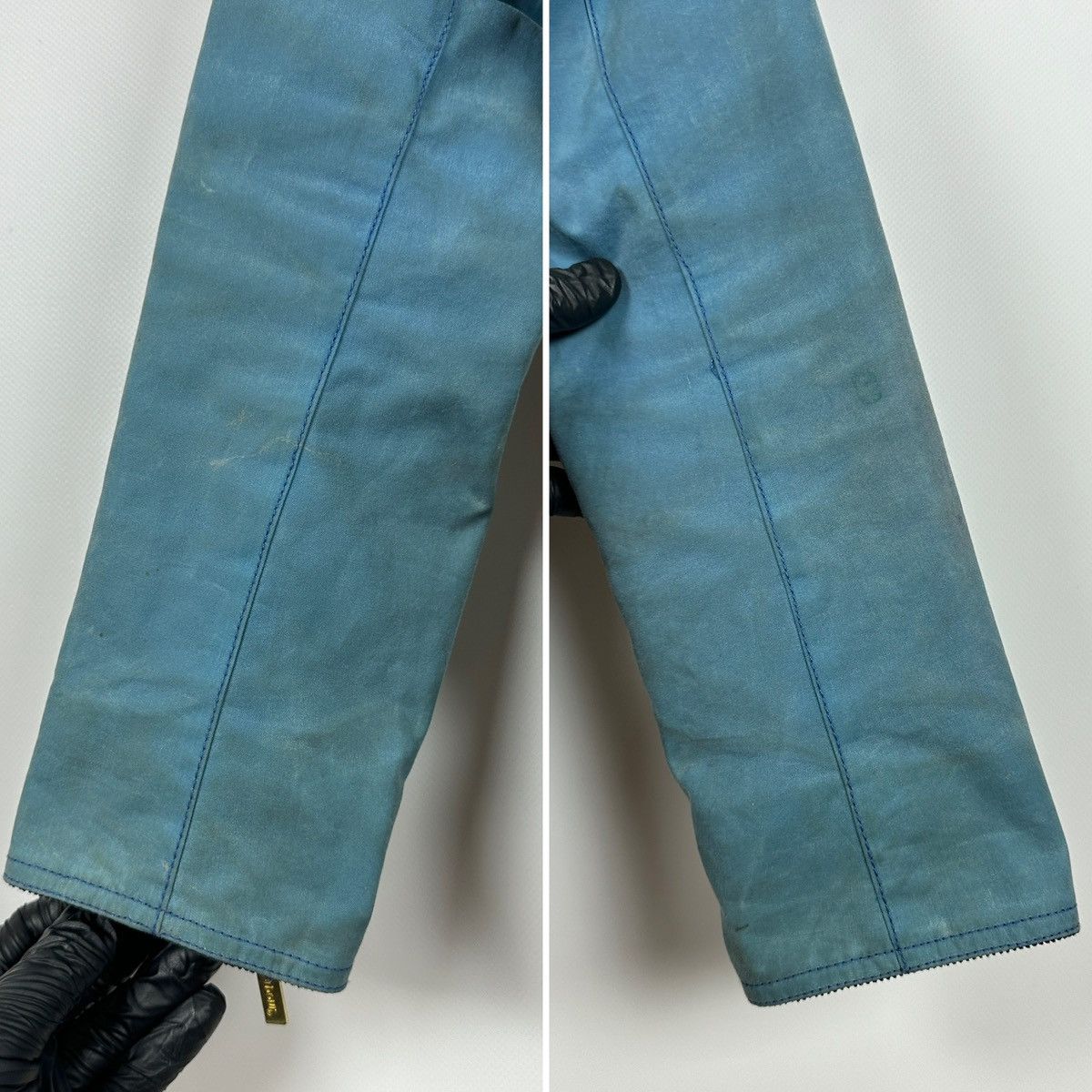 Barbour Vintage Barbour Blue Summer Wax International Coat Jacket Size S / US 4 / IT 40 - 18 Thumbnail