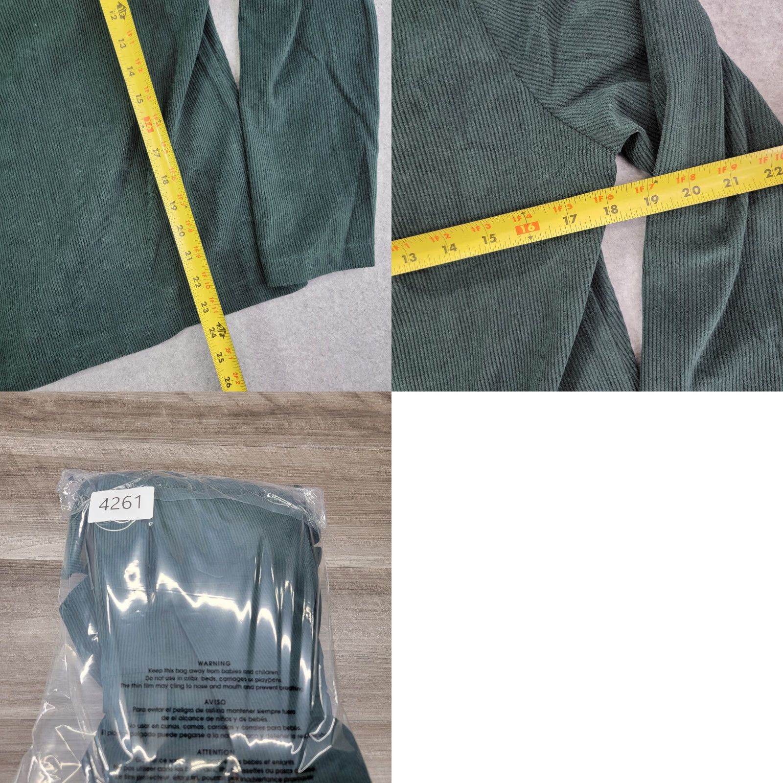 Vintage Savanna Jane Harper Jacket Medium Corduroy Green Blazer One Button Preppy Womens M Size M / US 6-8 / IT 42-44 - 8 Thumbnail