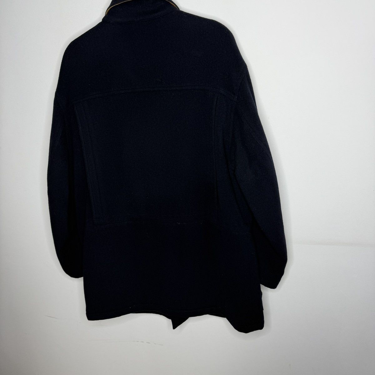 Burberry Burberry Wool Navy Coat Size 50 Avant Garde Nova Check Size US M / EU 48-50 / 2 - 12 Thumbnail