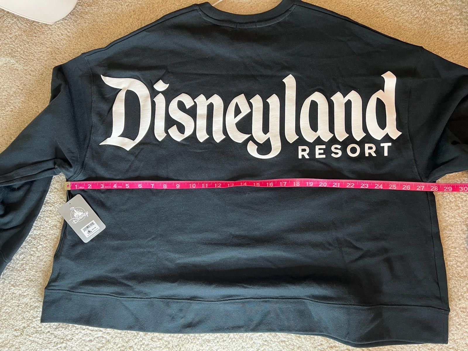 Disney NWT Disney Spirit Jersey 1X Black Disneyland Resort Size ONE SIZE - 4 Thumbnail