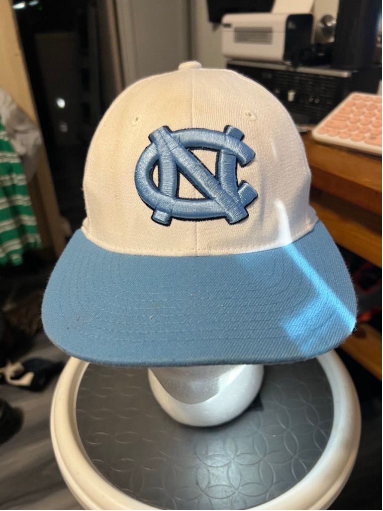 Zephyr Men's Zephyr UNC Tar Heels Hat White Blue Size 42 - 1 Thumbnail