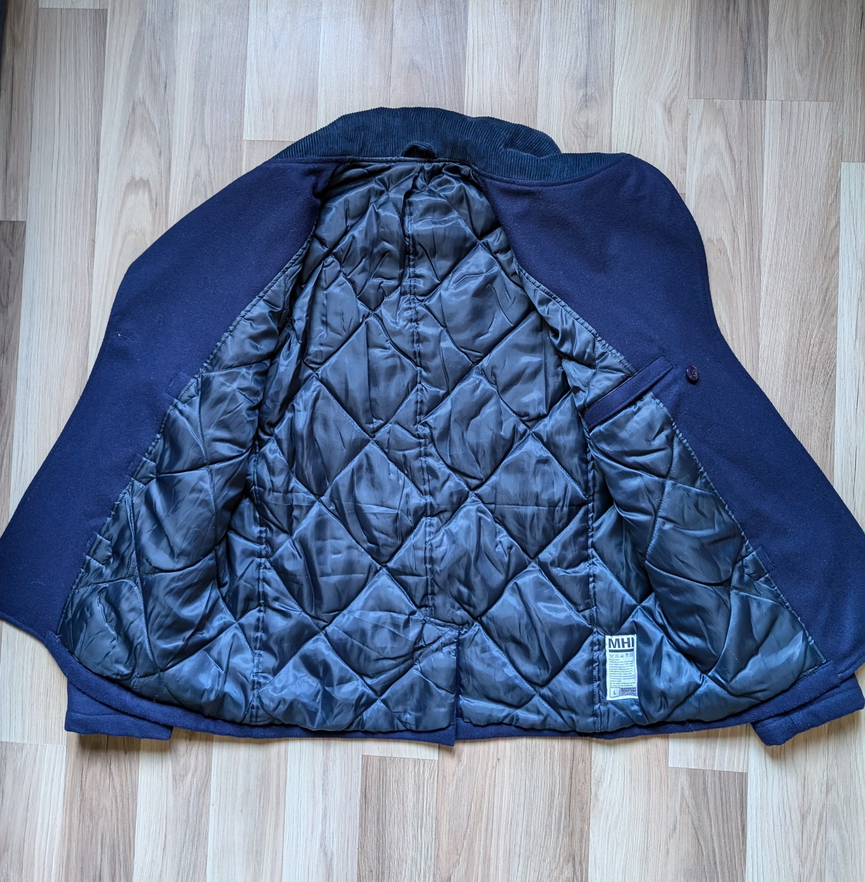 Japanese Brand × Maharishi × Vintage Vintage Rare Maharishi Archive Heavy Wool Jacket Sz L Size US L / EU 52-54 / 3 - 8 Thumbnail