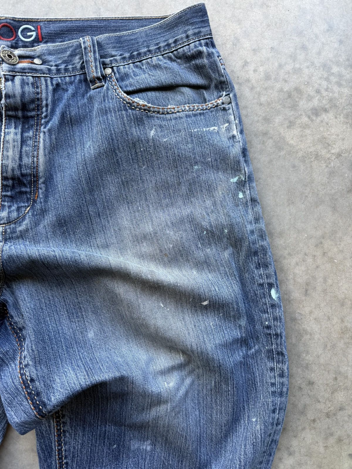 Coogi Vintage Coogi Distressed Faded Jeans Balenciaga Size US 42 / EU 58 - 5 Thumbnail