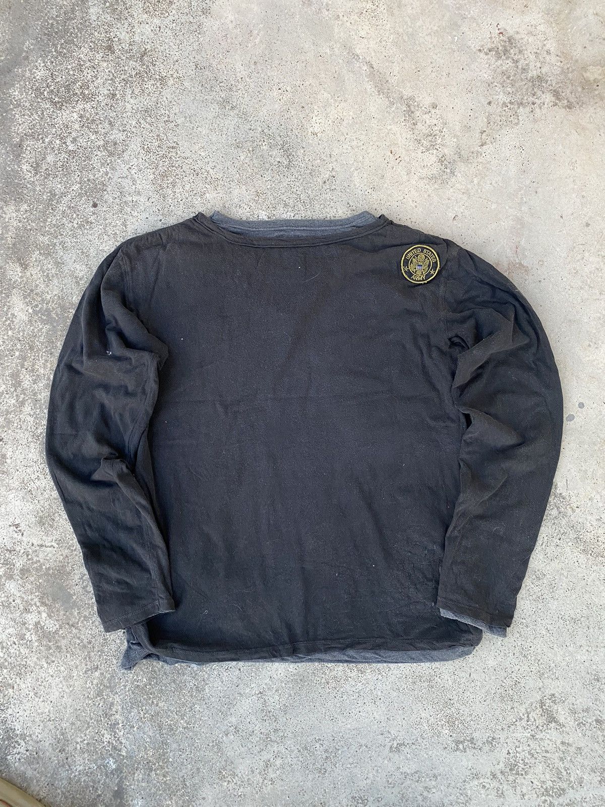 Japanese Brand Crazy Vintage PPFM Patchwork Long Sleeve Size US L / EU 52-54 / 3 - 6 Thumbnail