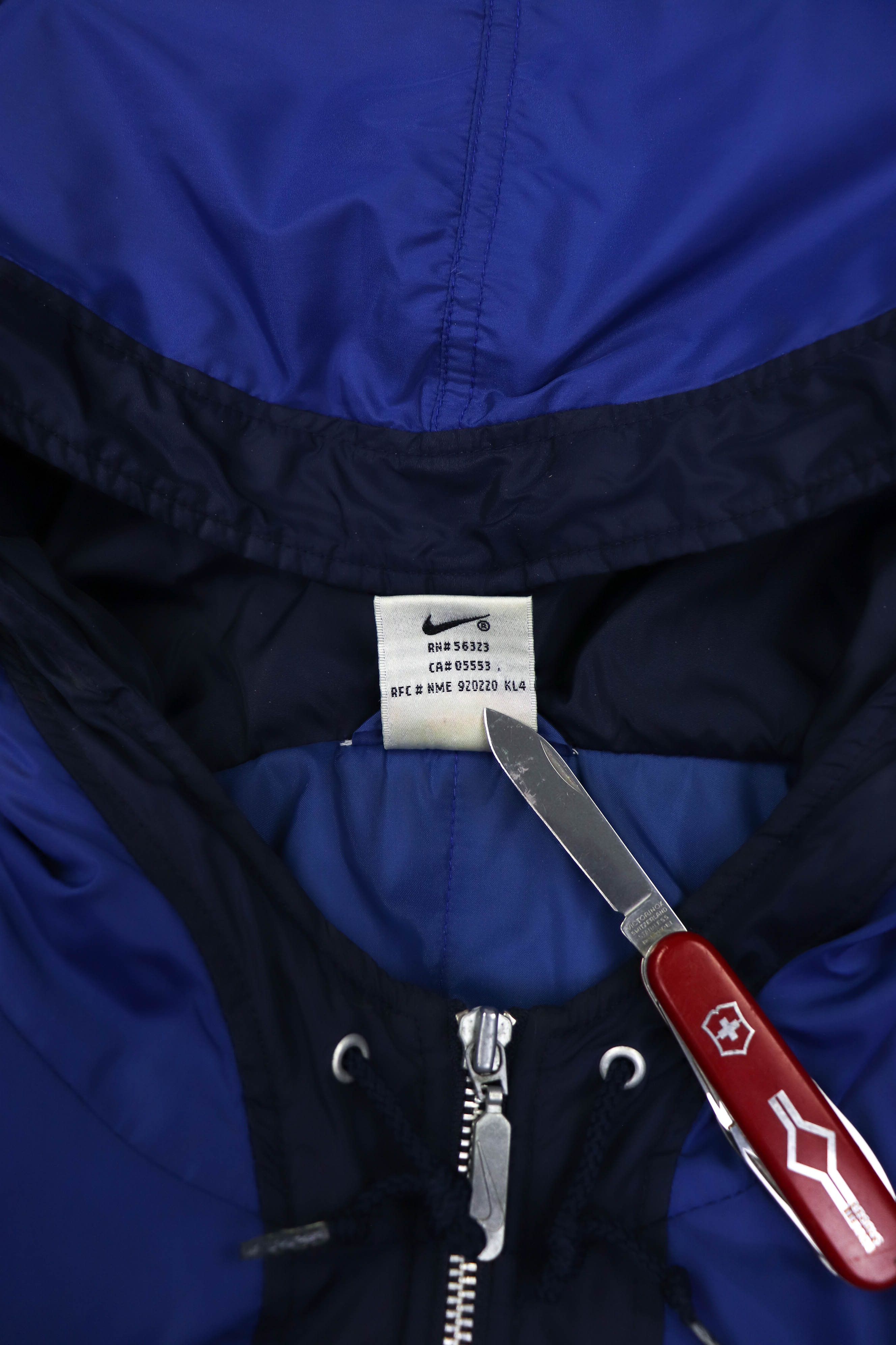Nike Nike Vintage 90s Nylon Insulated Oversized Anorak Jacket Size US L / EU 52-54 / 3 - 12 Thumbnail