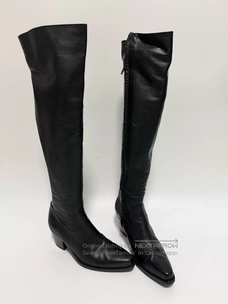 Junya Watanabe Junya Watanabe Black Tall Boots Size US 6.5 / IT 36.5 - 3 Thumbnail