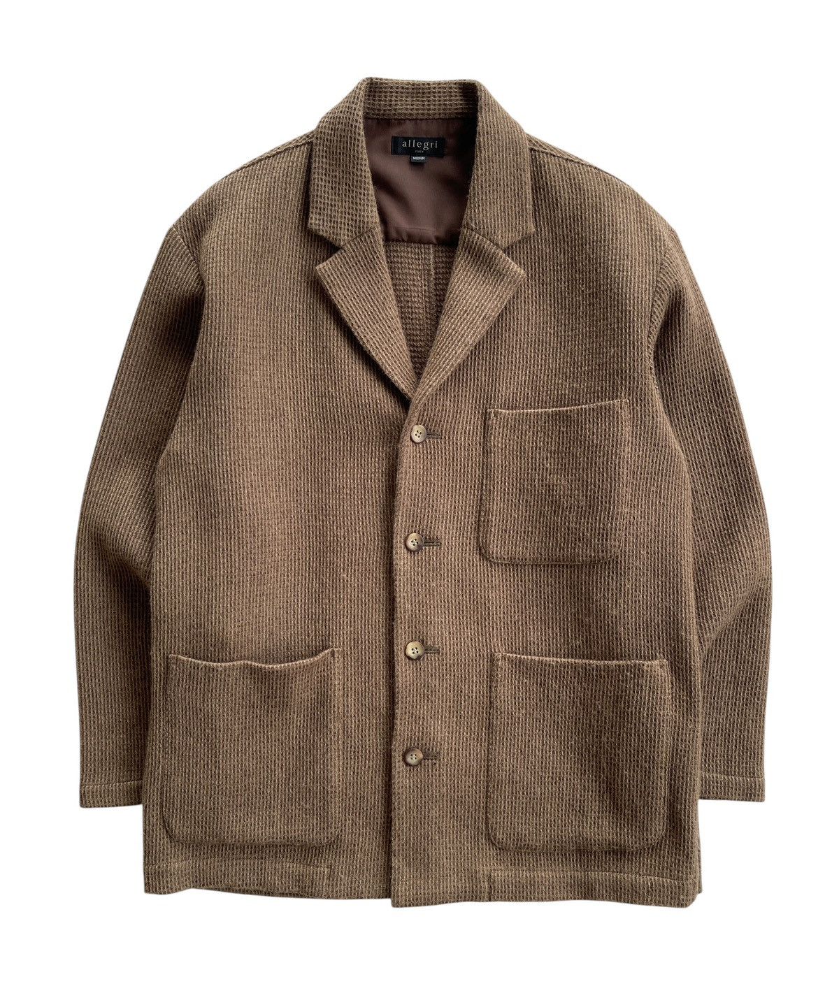 Allegri Allegri Wool Waffle Chore Coat Jacket Size US M / EU 48-50 / 2 - 2 Thumbnail