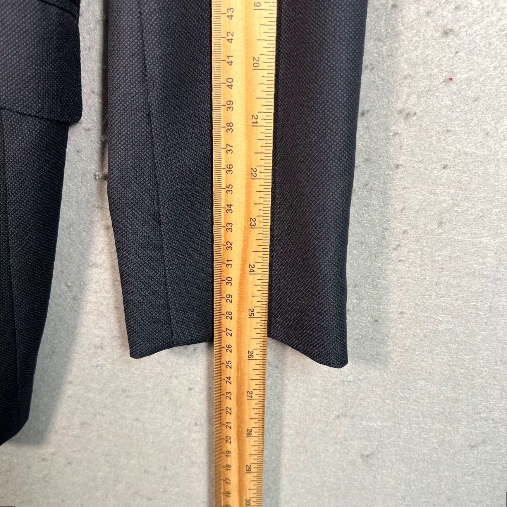 Suitsupply Suitsupply Mens Blazer Wool Two-Button Navy Blue Lining Vitale Barberis Fabric Jacket Regular 38 Adult Mens 2 Piece Bnwt Size 38R - 7 Thumbnail