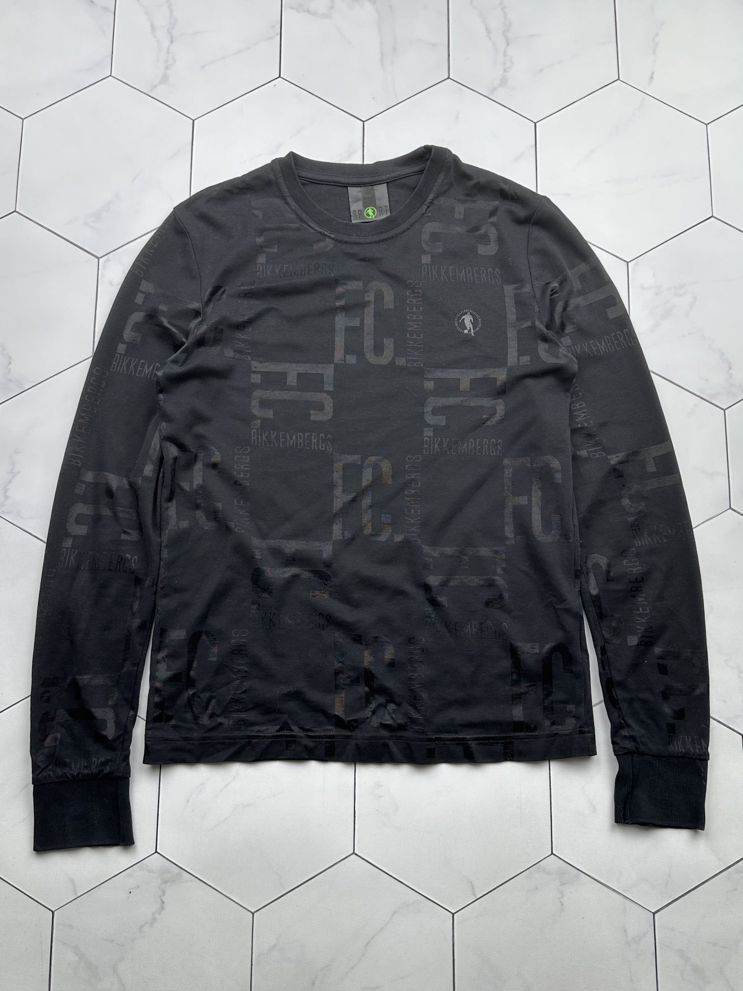 Dirk Bikkembergs Bikkembergs Vintage Printed Long Sleeve (B44) Size US S / EU 44-46 / 1 - 1 Thumbnail
